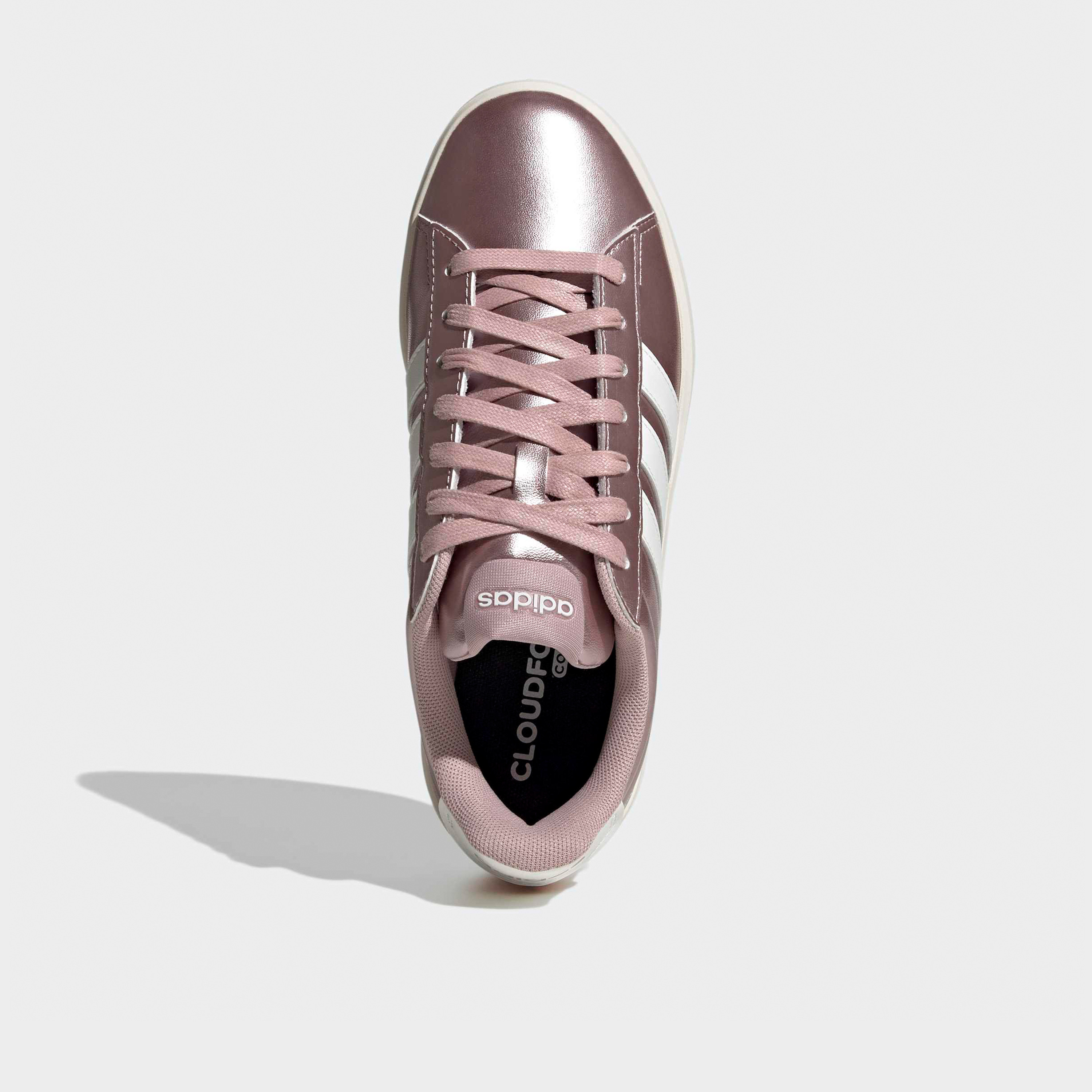 حذاء سنيكرز طول الكاحل برباط إغلاق جراند كورت 3.0 للنساء من أديداس-sports-women-shoes-image-3
