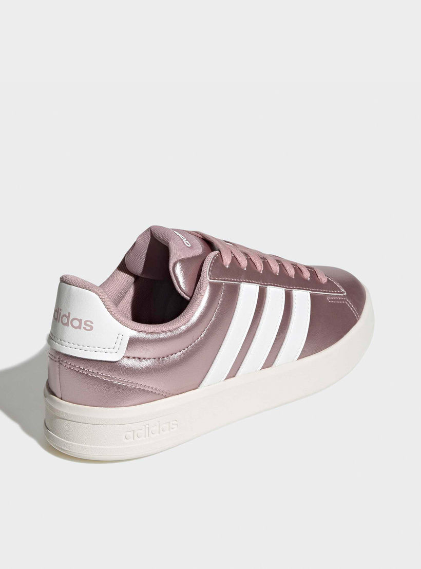 حذاء سنيكرز طول الكاحل برباط إغلاق جراند كورت 3.0 للنساء من أديداس-sports-women-shoes-image-7