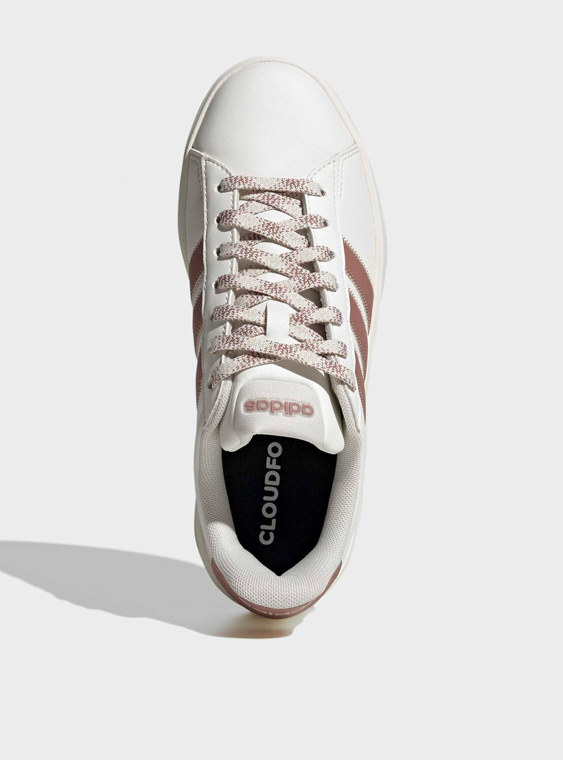 Adidas Women Grand Court 3.0 Lace-Up Ankle Sneakers-women-shoes-sneakers-image-3