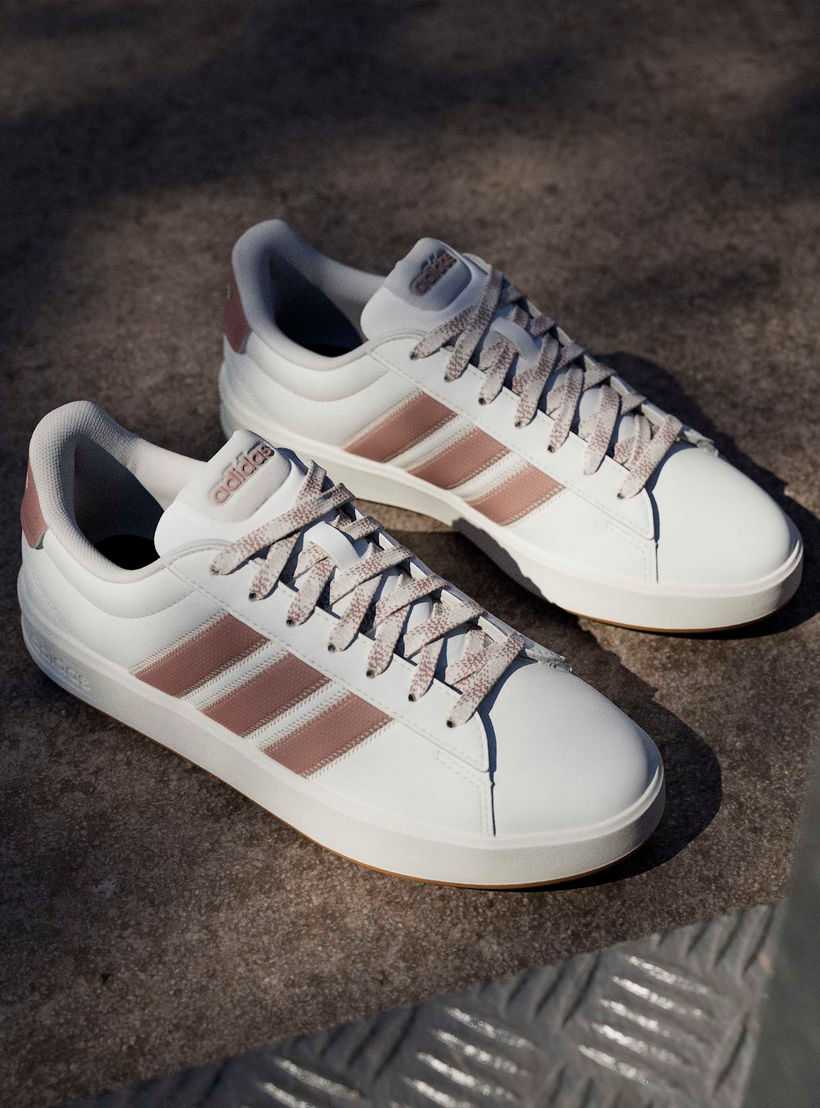 Adidas Women Grand Court 3.0 Lace-Up Ankle Sneakers-women-shoes-sneakers-image-9