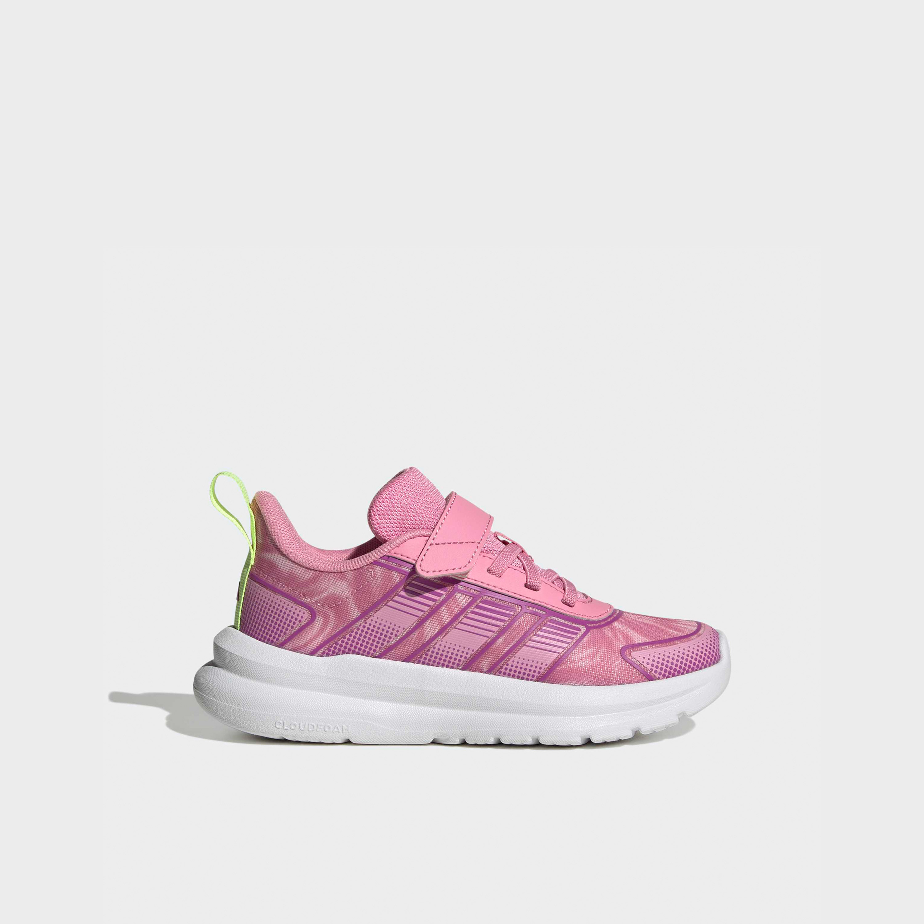 Adidas Girls Tensaur Run 4.0 EL Hook & Loop Ankle Sneakers-girls-shoes-sneakers-image-2