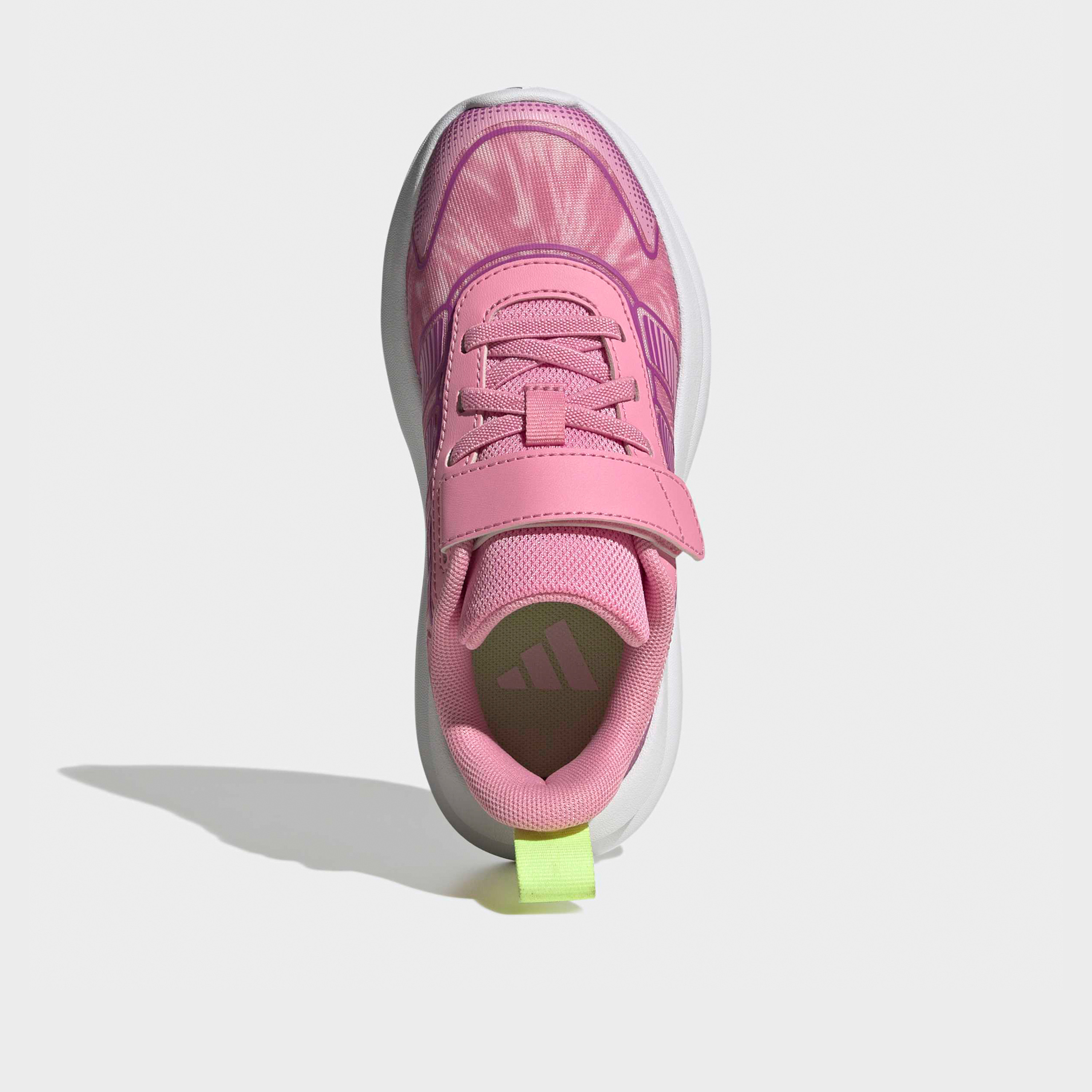 Adidas Girls Tensaur Run 4.0 EL Hook & Loop Ankle Sneakers-girls-shoes-sneakers-image-3