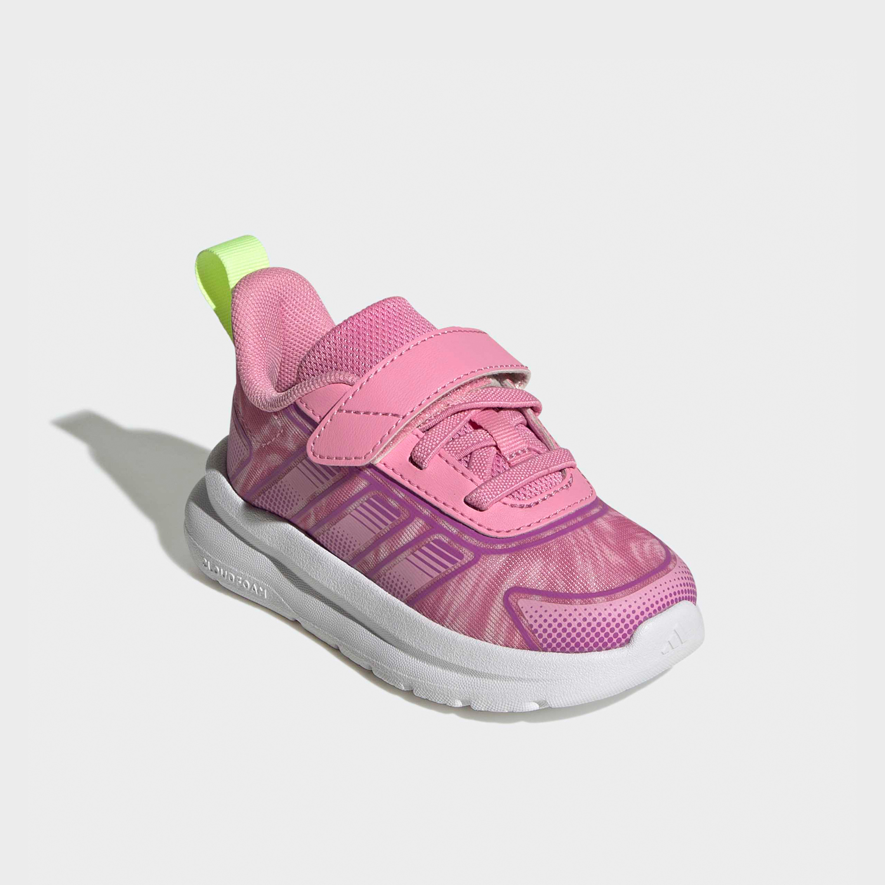 حذاء سنيكرز للبنات تينسور رن 4.0 إي إل آي بكاحل وشريط إغلاق لاصق من أديداس-baby-girls-shoes-closedshoes-image-1