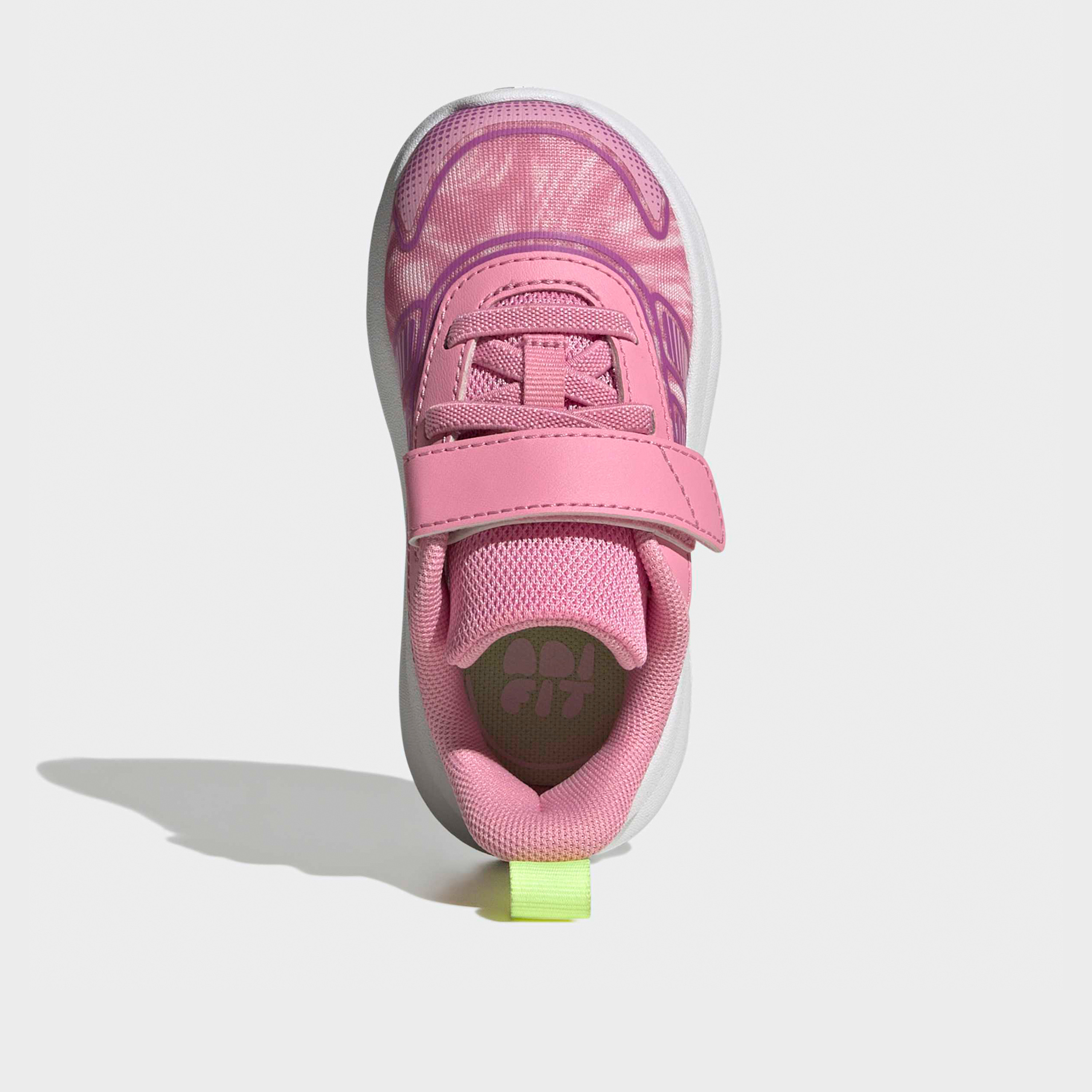 حذاء سنيكرز للبنات تينسور رن 4.0 إي إل آي بكاحل وشريط إغلاق لاصق من أديداس-baby-girls-shoes-closedshoes-image-3