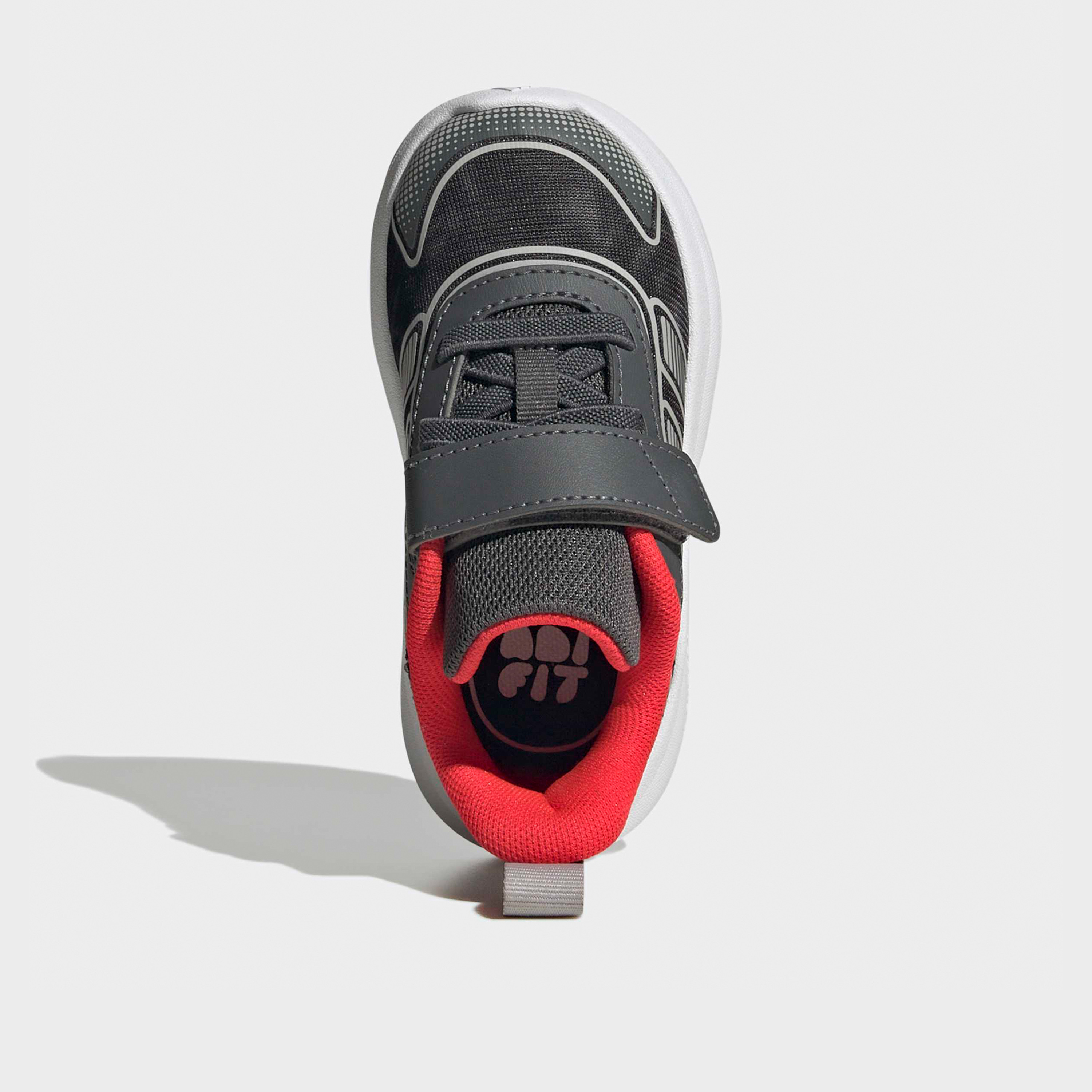 Adidas Kids Tensaur Run 4.0 EL I Hook & Loop Ankle Sneakers-girls-shoes-sneakers-image-3