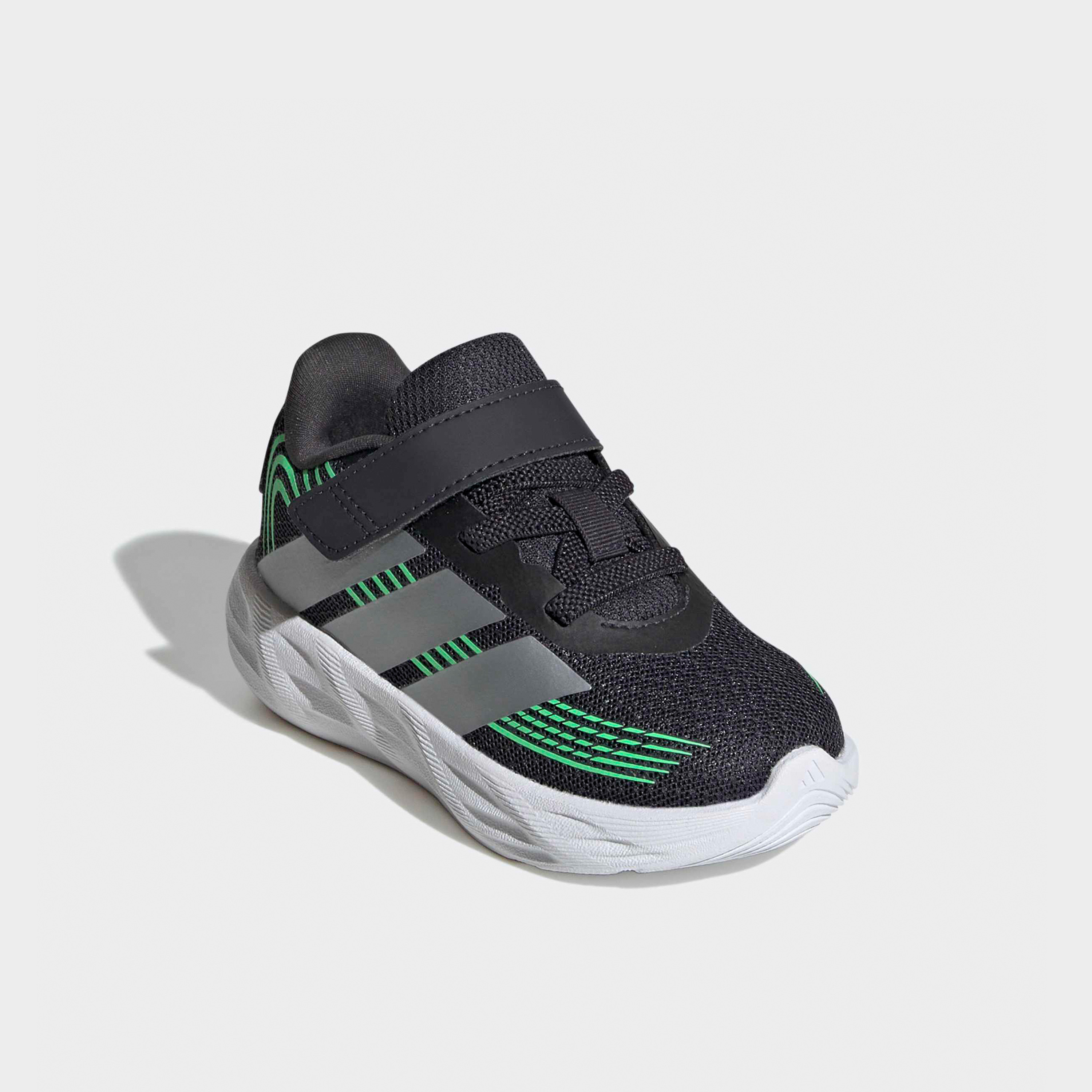Adidas Girls Galaxy 8 EL Hook & Loop Running Shoes-baby-girls-shoes-closedshoes-image-1