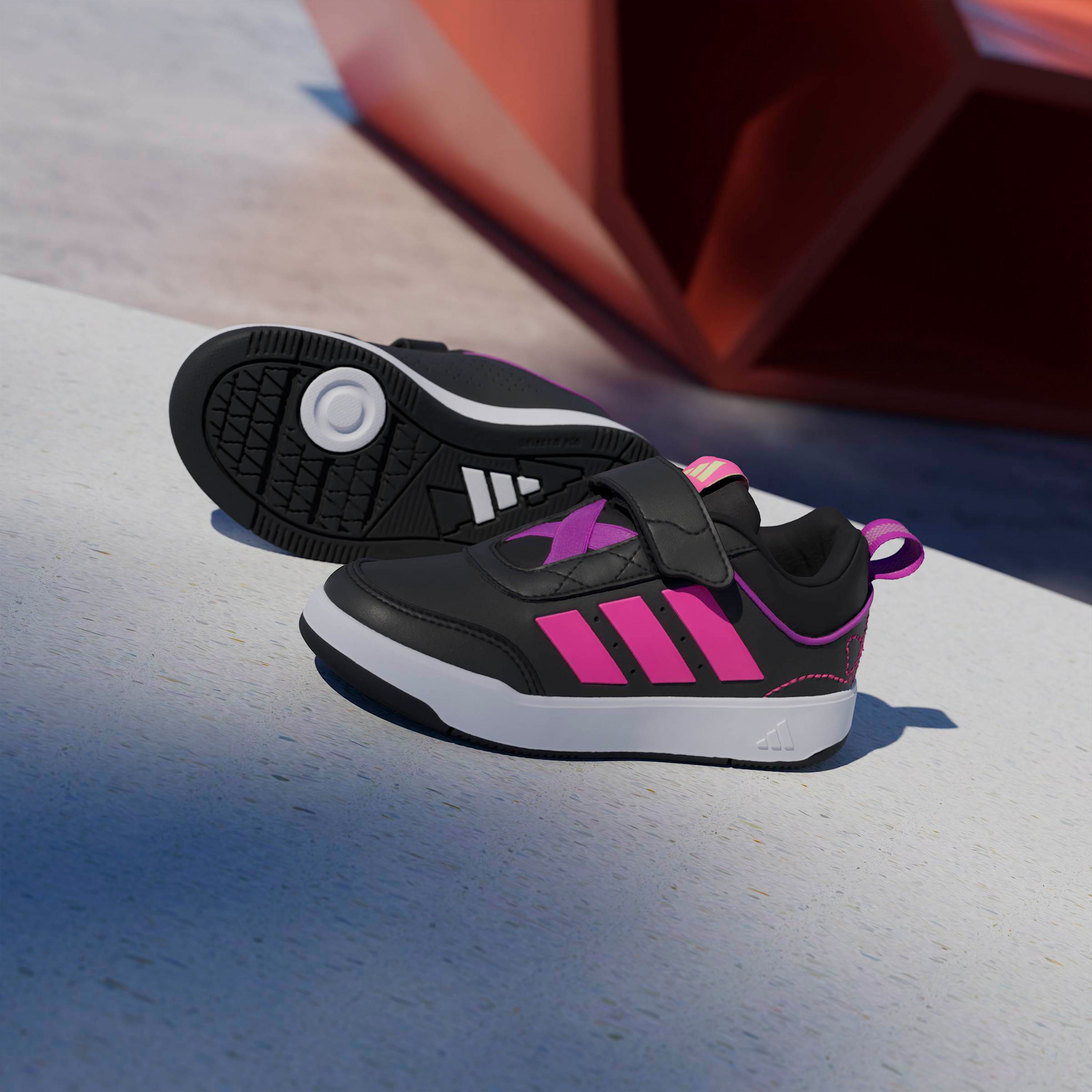حذاء سنيكرز للبنات تينسور سبورت 3.0 إيه سي كيه بكاحل وشريط إغلاق لاصق من أديداس-girls-shoes-sneakers-image-9