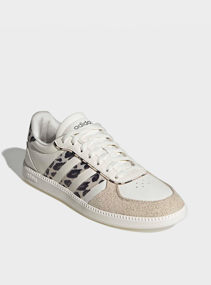 Adidas Women's BREAKNET SLEEK Lace-Up Sneakers - IH5426-women-shoes-sneakers-image-1