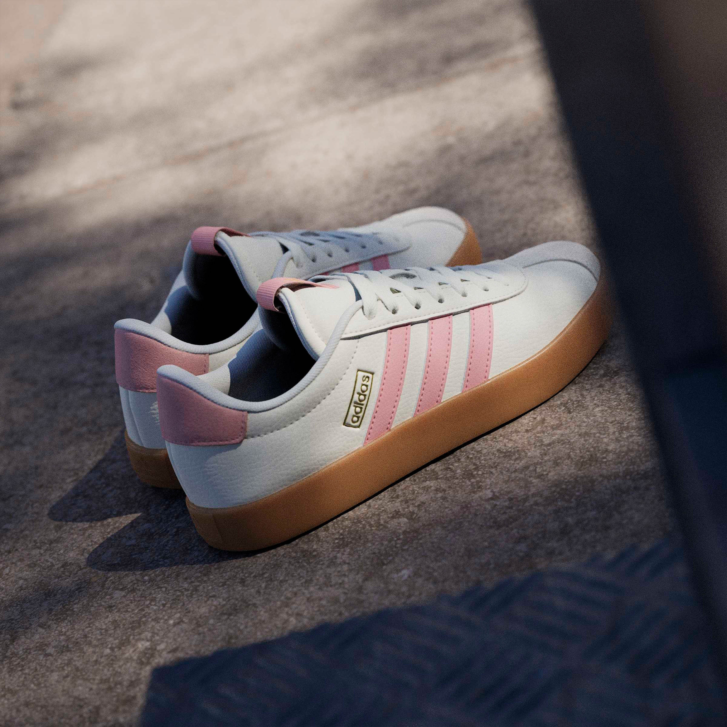 Adidas Women VL Court 3.0 Leather Lace-Up Ankle Sneakers-women-shoes-sneakers-image-10