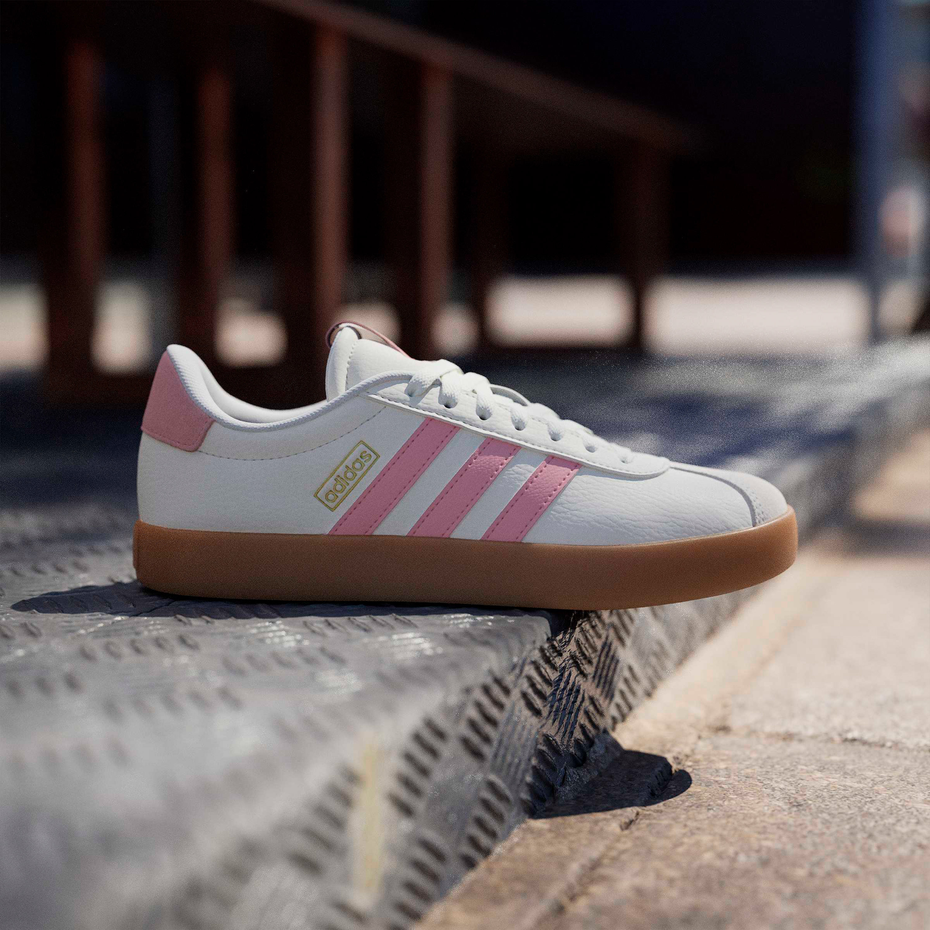 Adidas Women VL Court 3.0 Leather Lace-Up Ankle Sneakers-women-shoes-sneakers-image-8