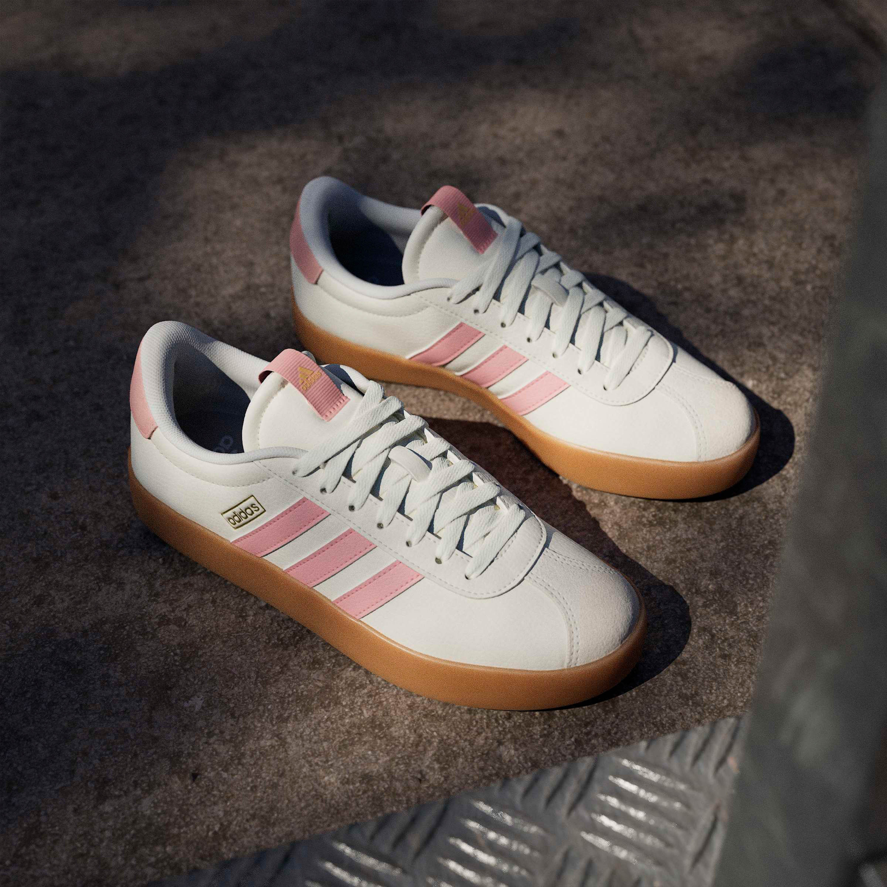 Adidas Women VL Court 3.0 Leather Lace-Up Ankle Sneakers-women-shoes-sneakers-image-9