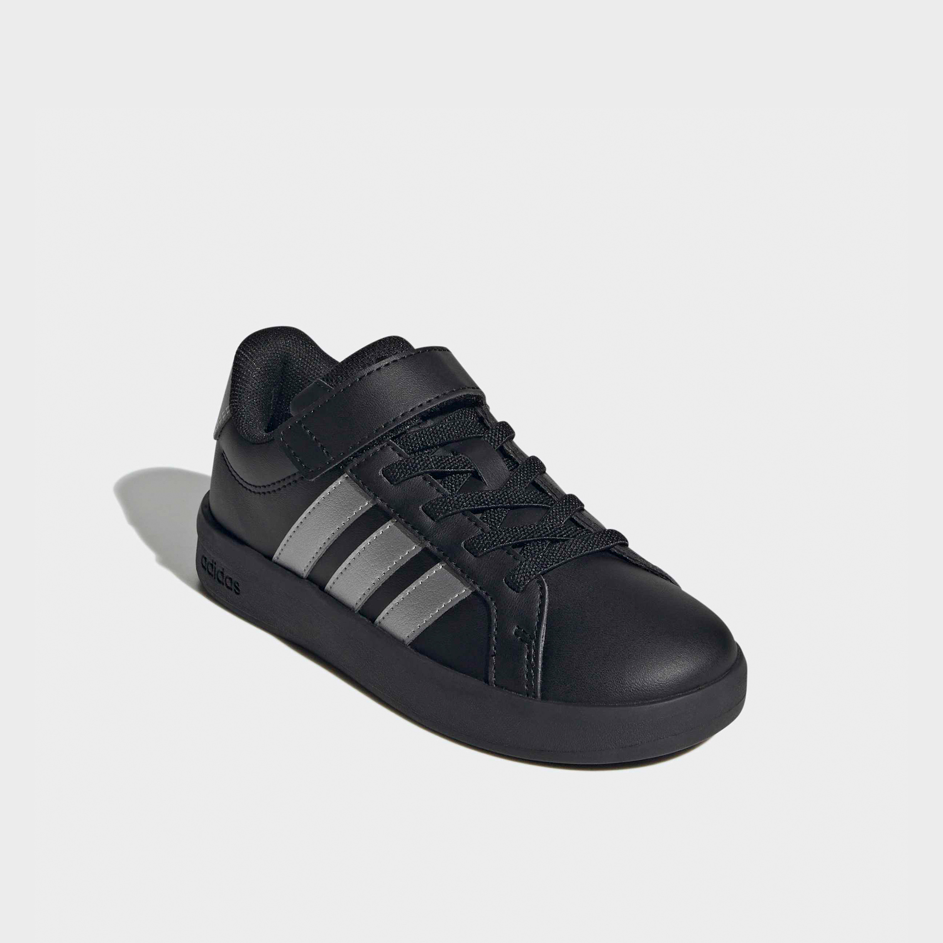 Adidas Kids Grand Court 3.0 EL C Hook & Loop Ankle Sneakers-girls-shoes-sneakers-image-1