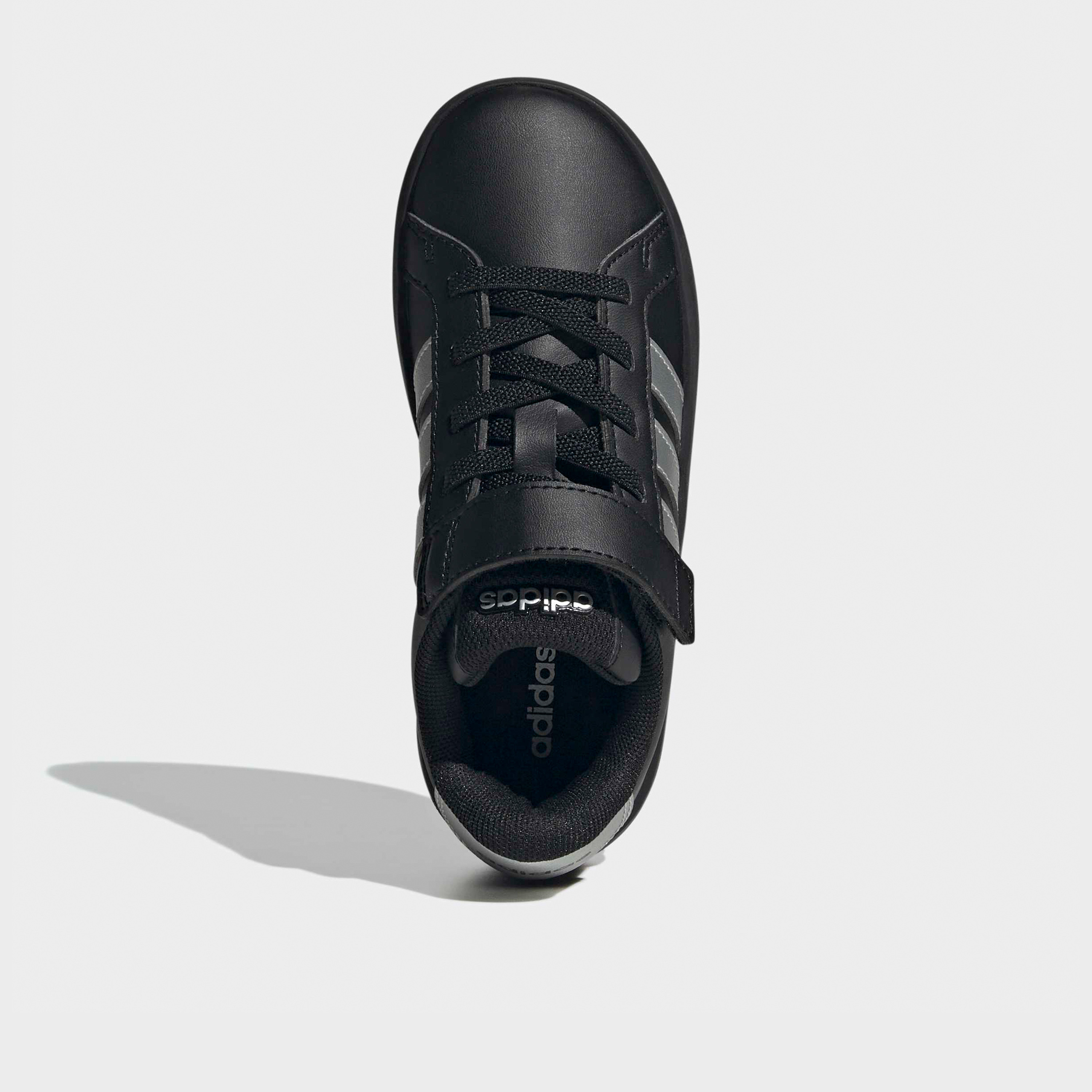 Adidas Kids Grand Court 3.0 EL C Hook & Loop Ankle Sneakers-girls-shoes-sneakers-image-3