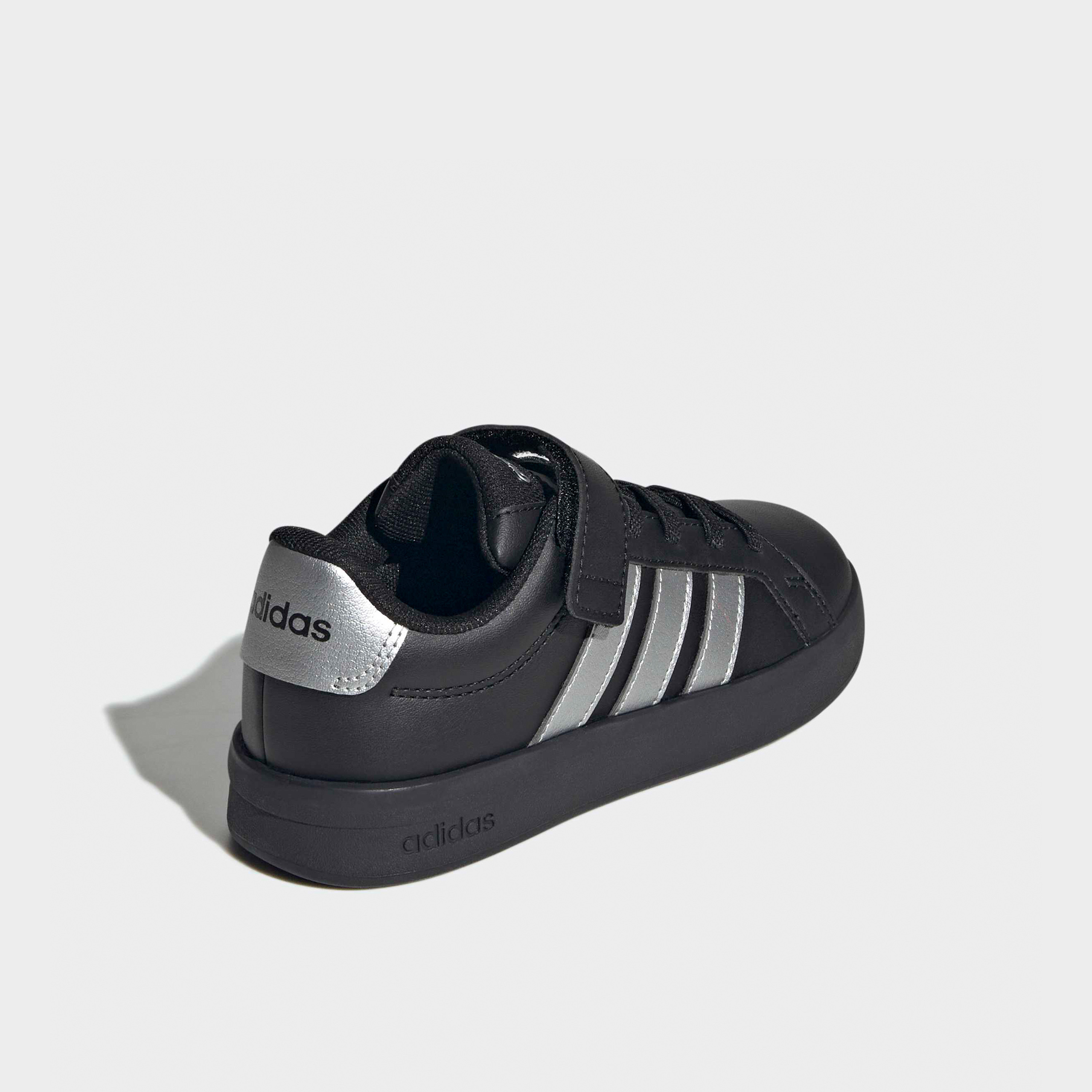Adidas Kids Grand Court 3.0 EL C Hook & Loop Ankle Sneakers-girls-shoes-sneakers-image-7