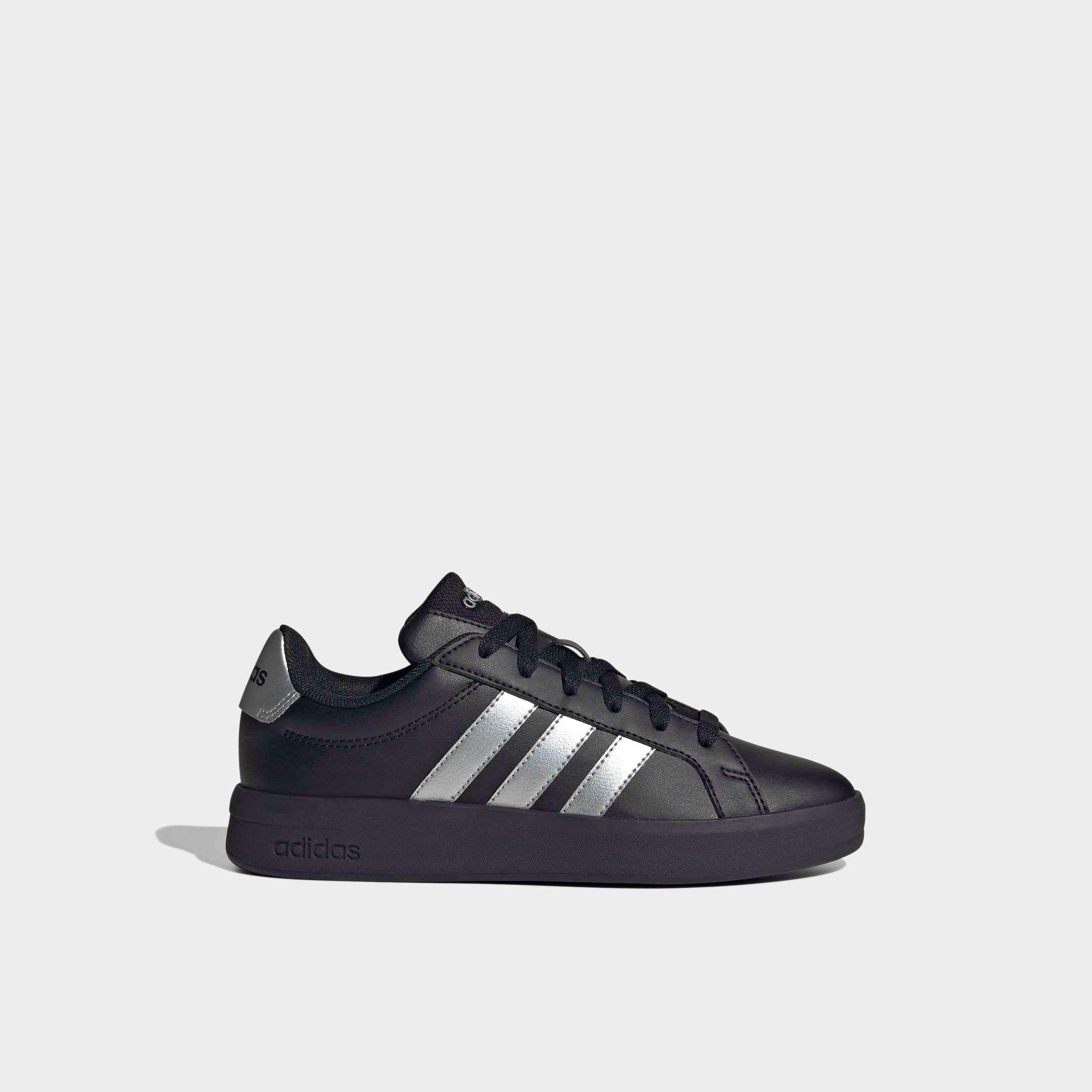 Adidas Kids Grand Court 3.0 Lace-Up Ankle Sneakers-girls-shoes-sneakers-image-2