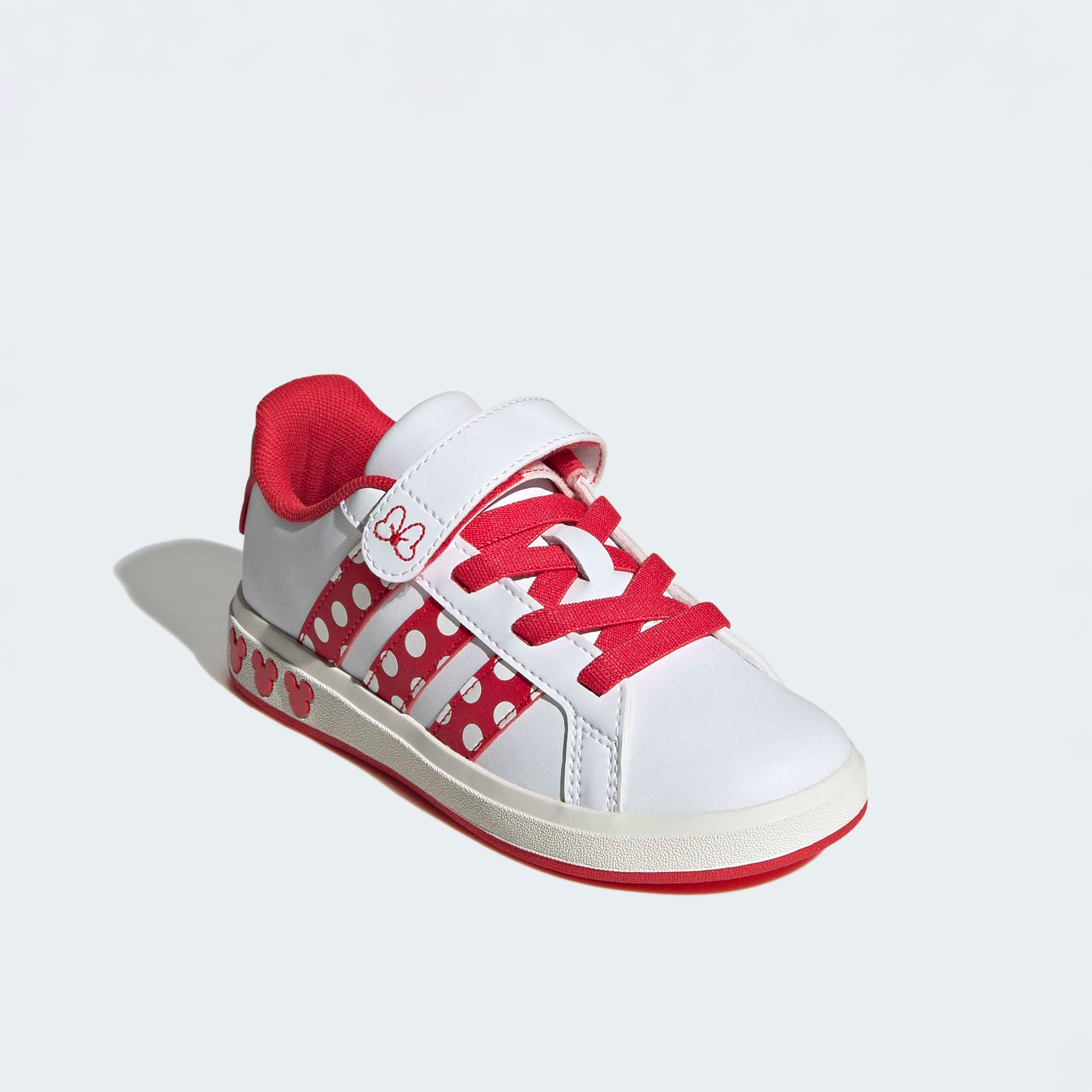 حذاء سنيكرز جراند كورت ميني إي إل بشريط إغلاق لاصق للبنات من أديداس-girls-shoes-sneakers-image-1