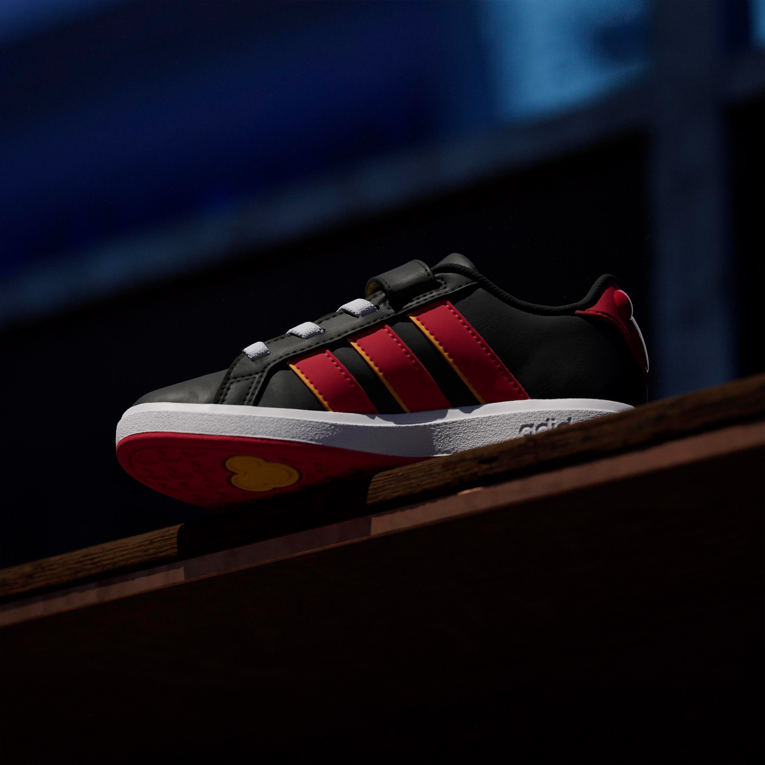Adidas Boys Grand Court Mickey Hook & Loop Ankle Sneakers-boys-shoes-sneakers-image-11