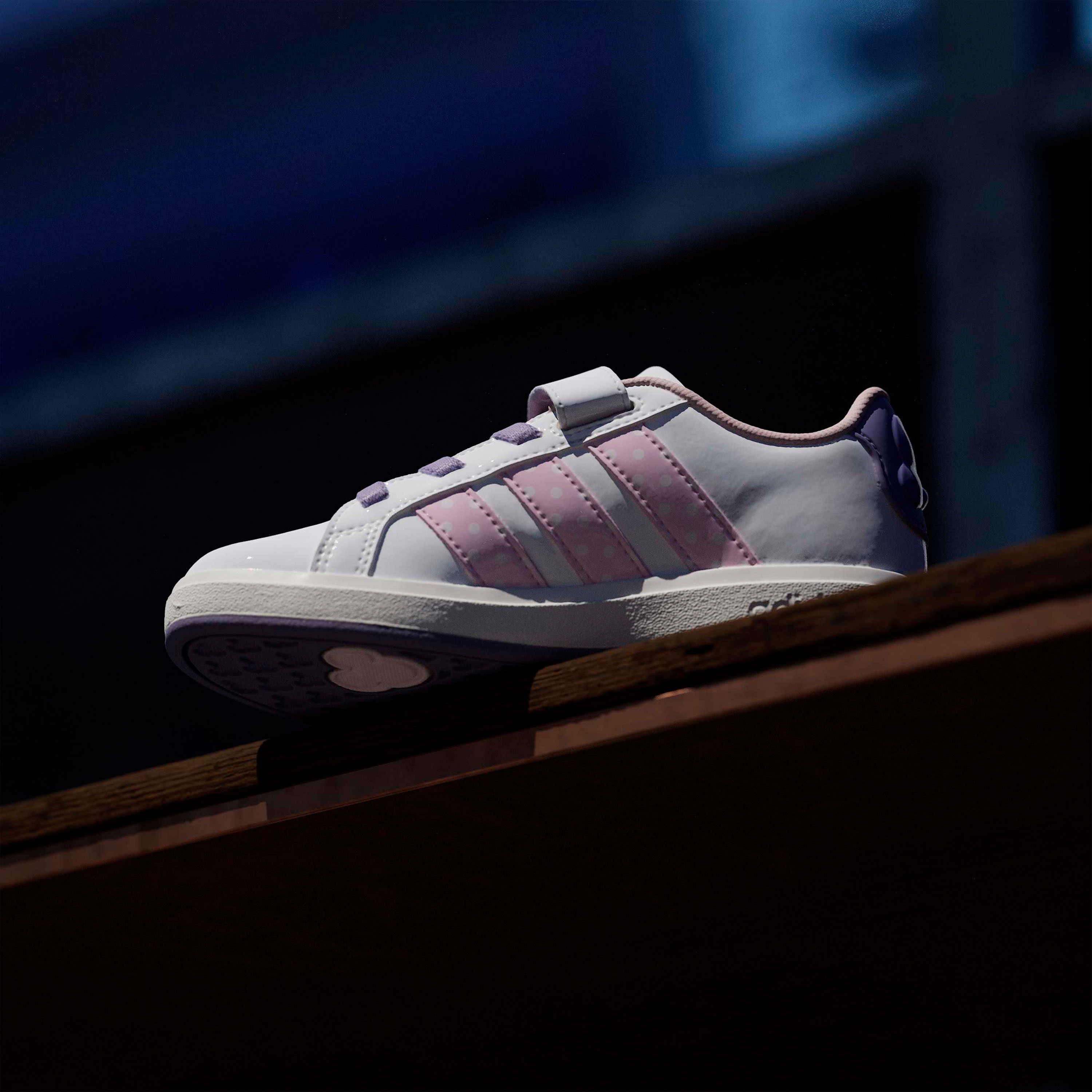 Adidas Girls Grand Court Minnie EL Hook & Loop Sneakers-girls-shoes-sneakers-image-11