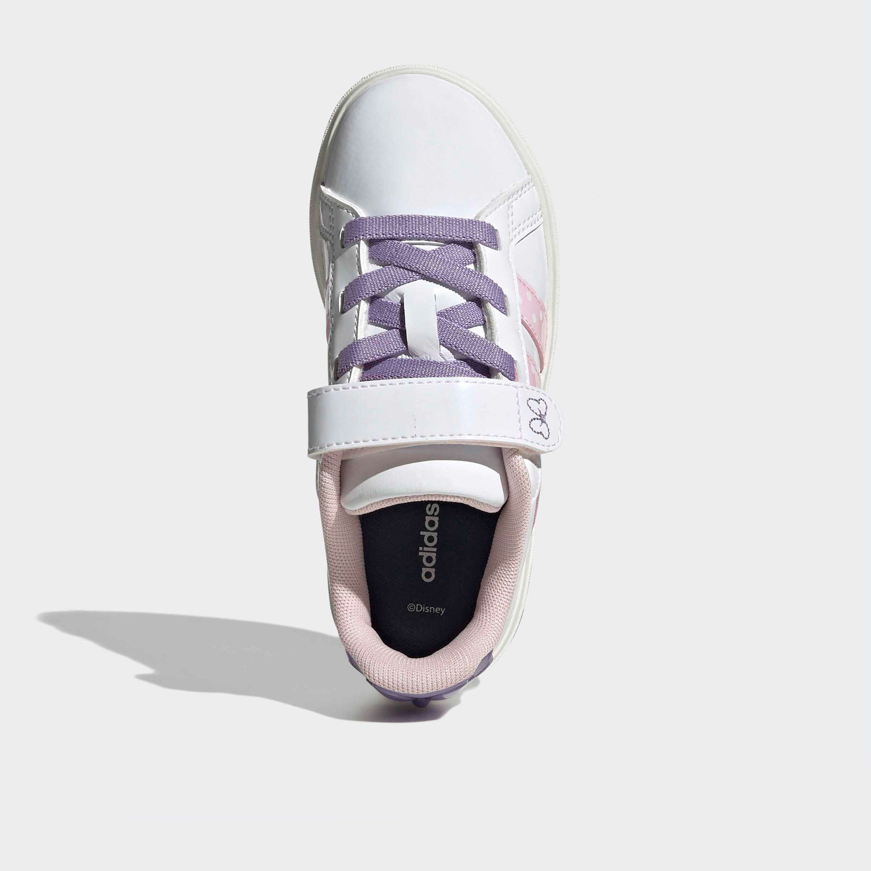 Adidas Girls Grand Court Minnie EL Hook & Loop Sneakers-girls-shoes-sneakers-image-3