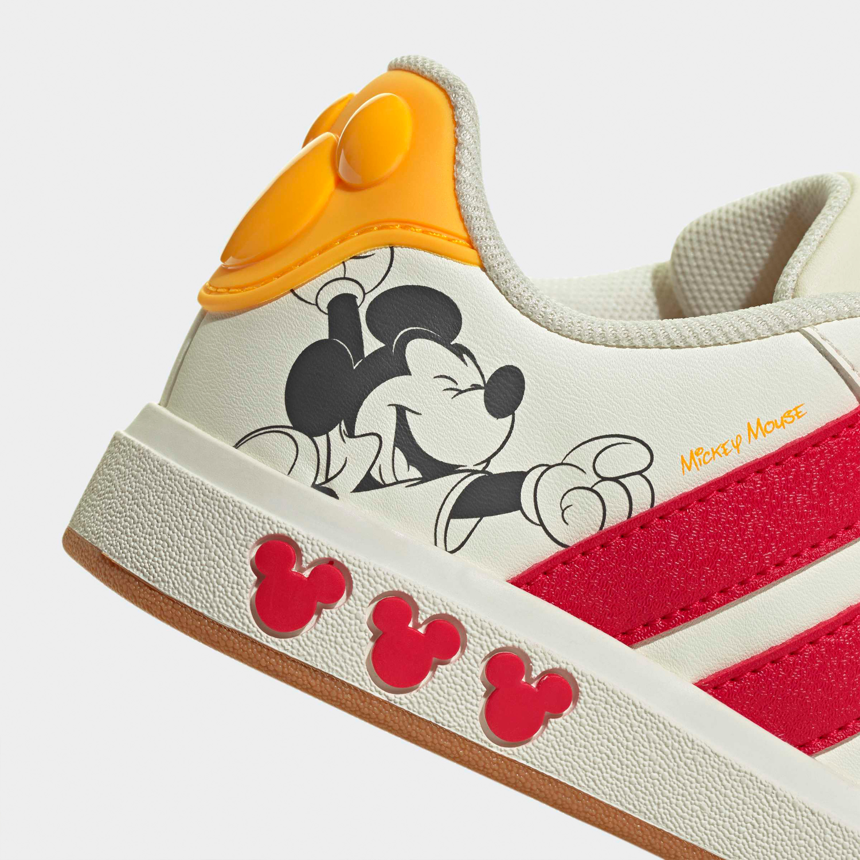 Adidas Boys Grand Court Mickey EL Hook & Loop Ankle Sneakers-sports-boys-shoes-image-5