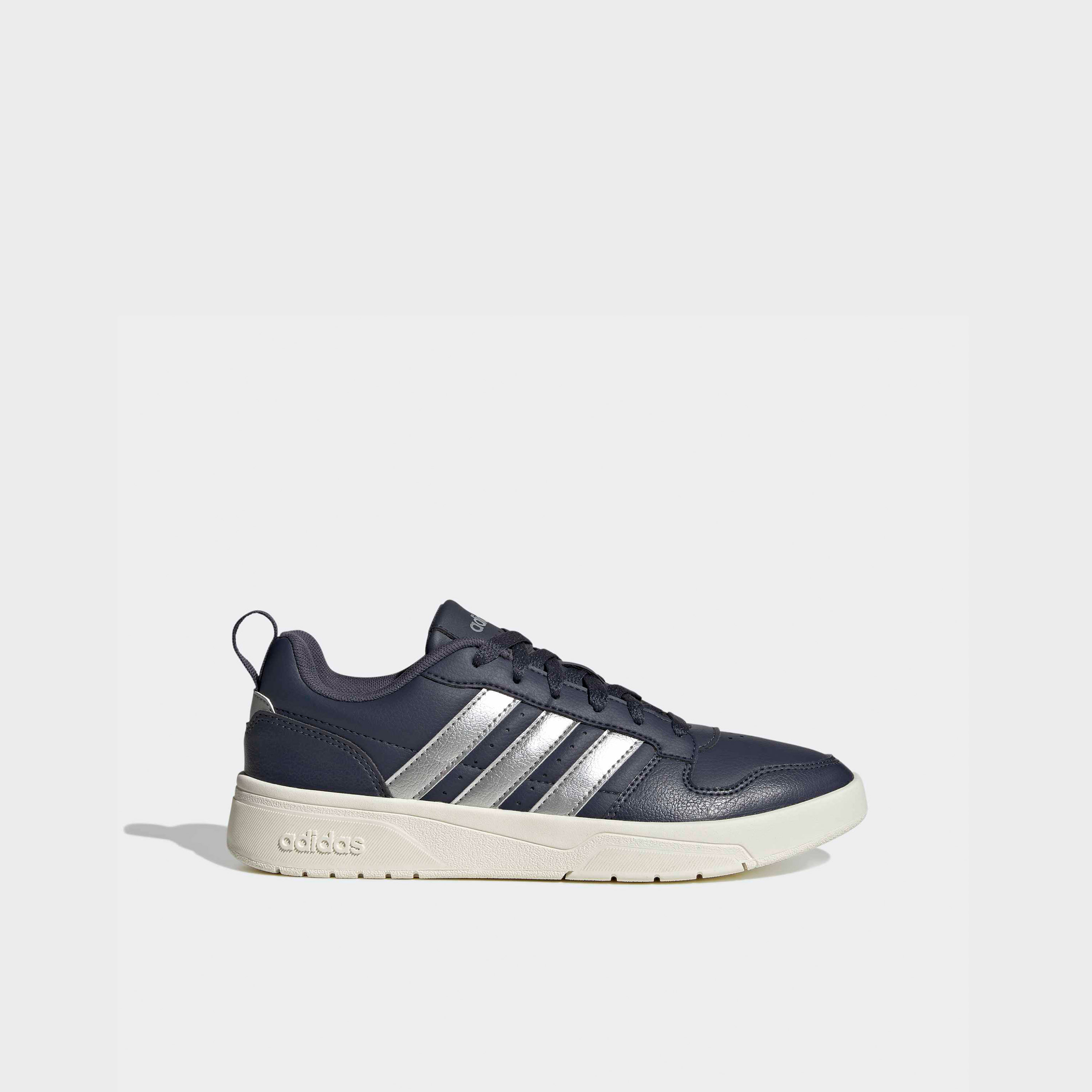 حذاء سنيكرز كاحل مخطط برباط كورتويف للنساء من أديداس-women-shoes-sneakers-image-2