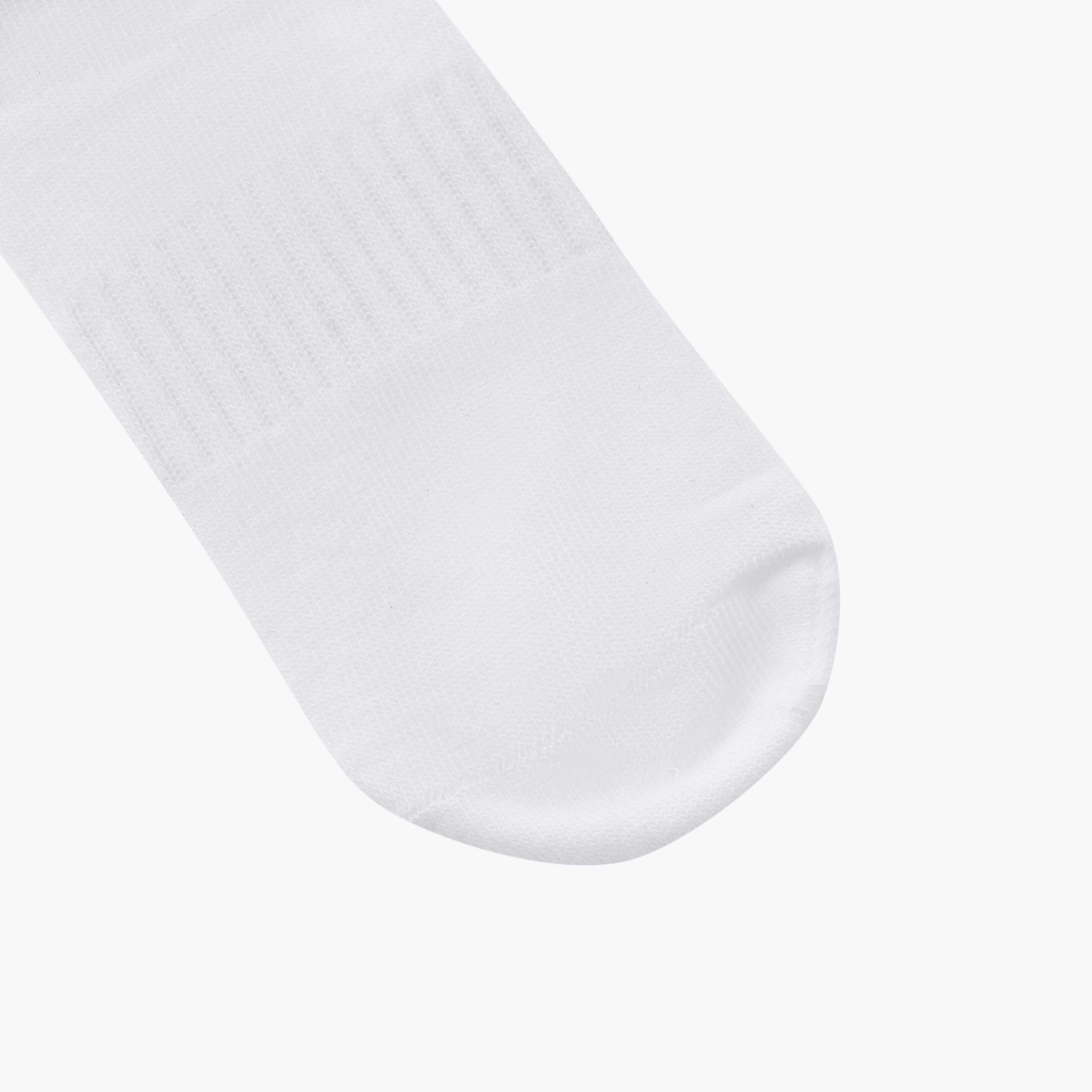 طقم جوارب 7 أزواج كاحل للبنات بشعار-sports-gear-football-accessories-socks-image-5