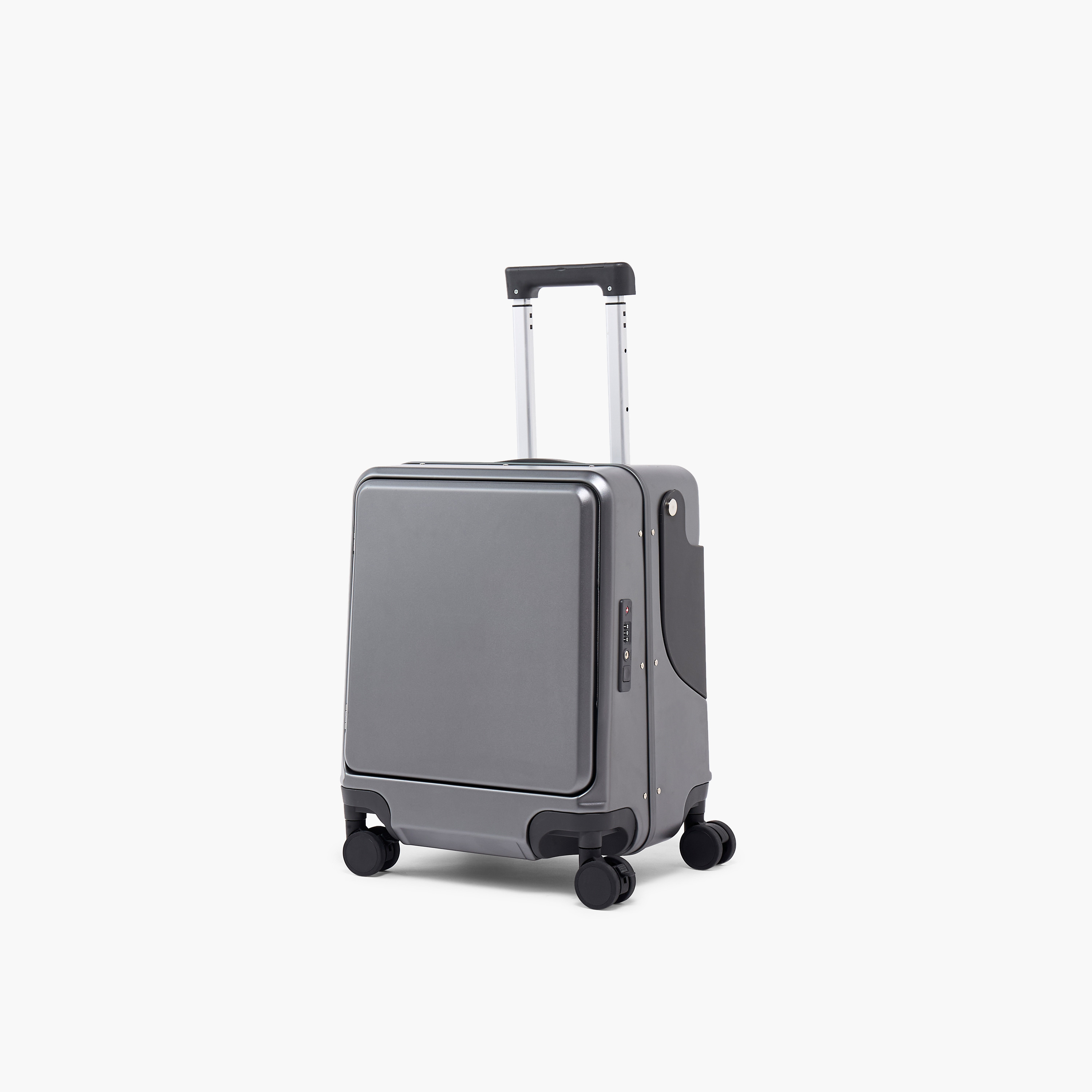WAVE Solid Hardcase Trolley Bag with Retractable Handle-travel-kidstrolleyandbags-image-1