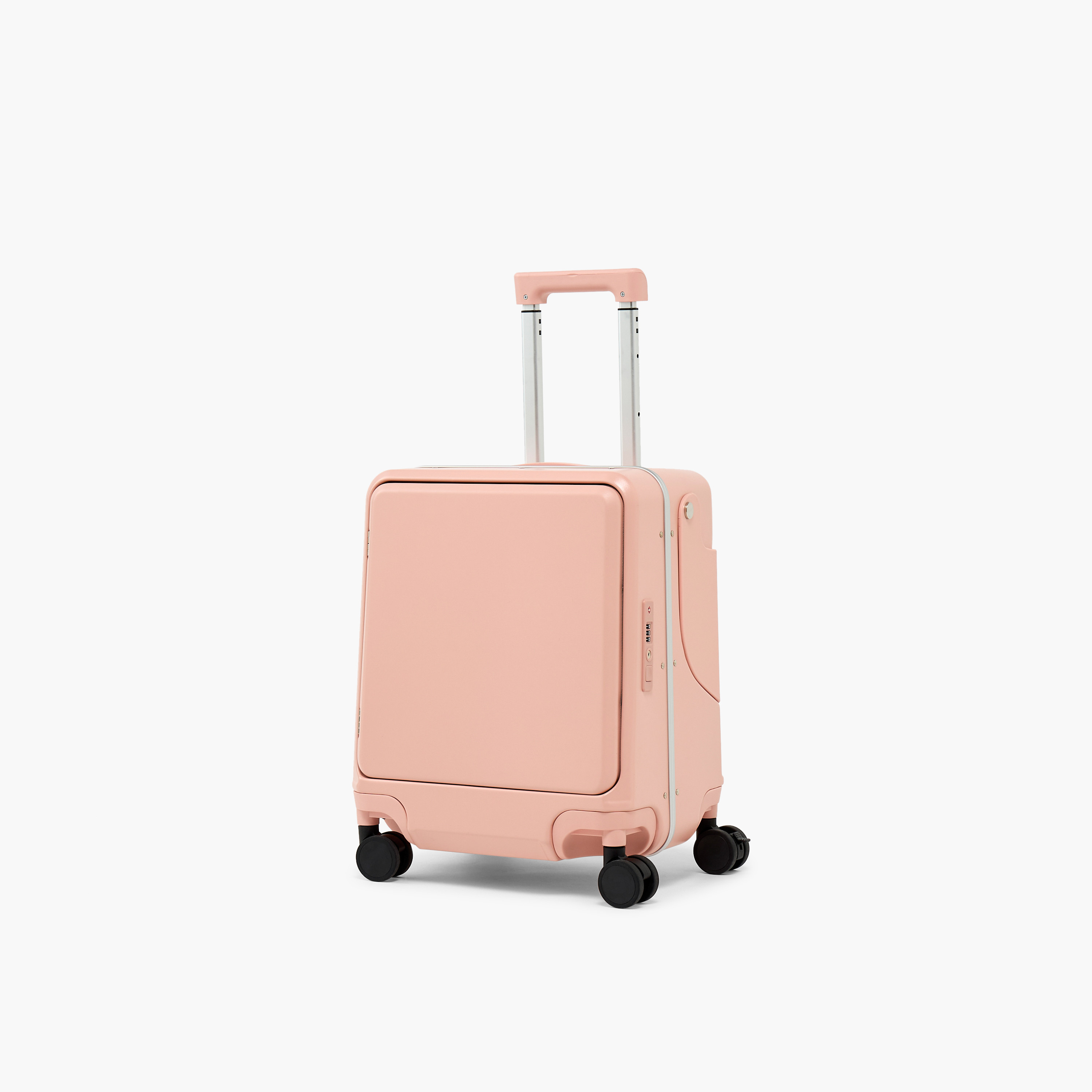 WAVE Solid Hardcase Trolley Bag with Retractable Handle-travel-kidstrolleyandbags-image-1