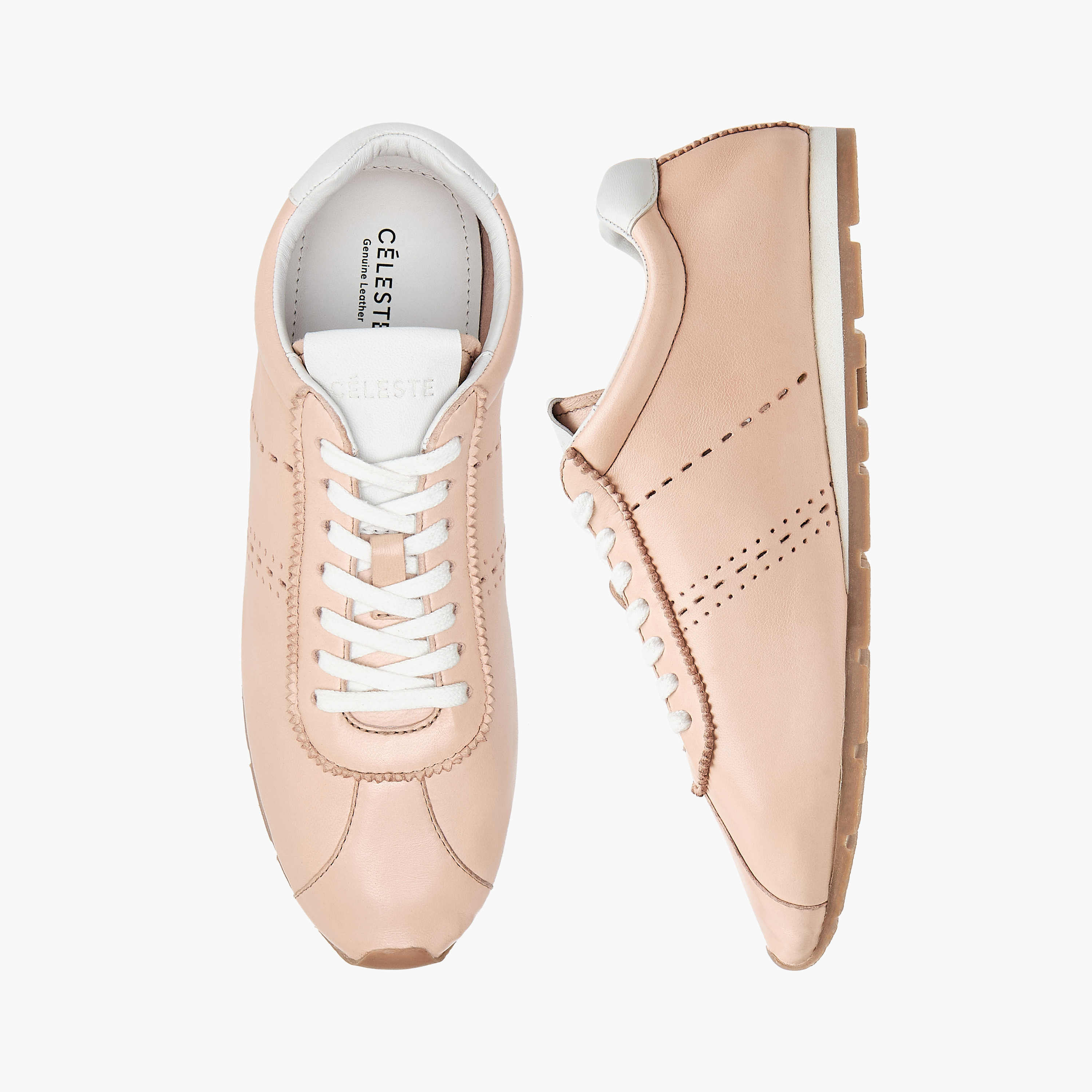 حذاء سنيكرز جلد بطول الكاحل ورباط إغلاق للنساء من سيليست-women-shoes-sneakers-image-1