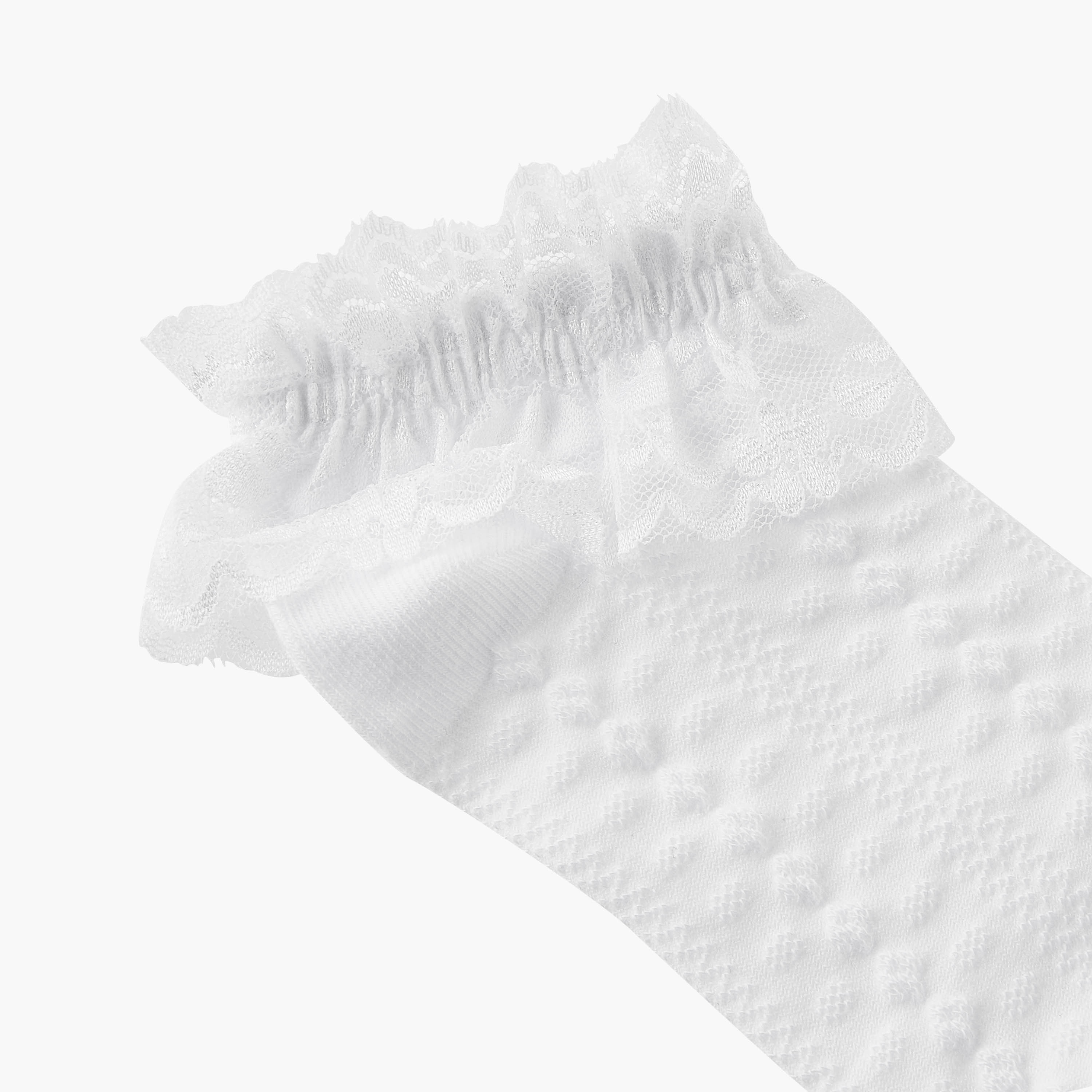 طقم جوارب بطول الكاحل 5 أزواج للبنات من جونيورز-girls-accessories-socks-image-3