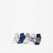 Kappa Logo Print Ankle Length Socks - Set of 5-Boy%27s Socks-thumbnail-0