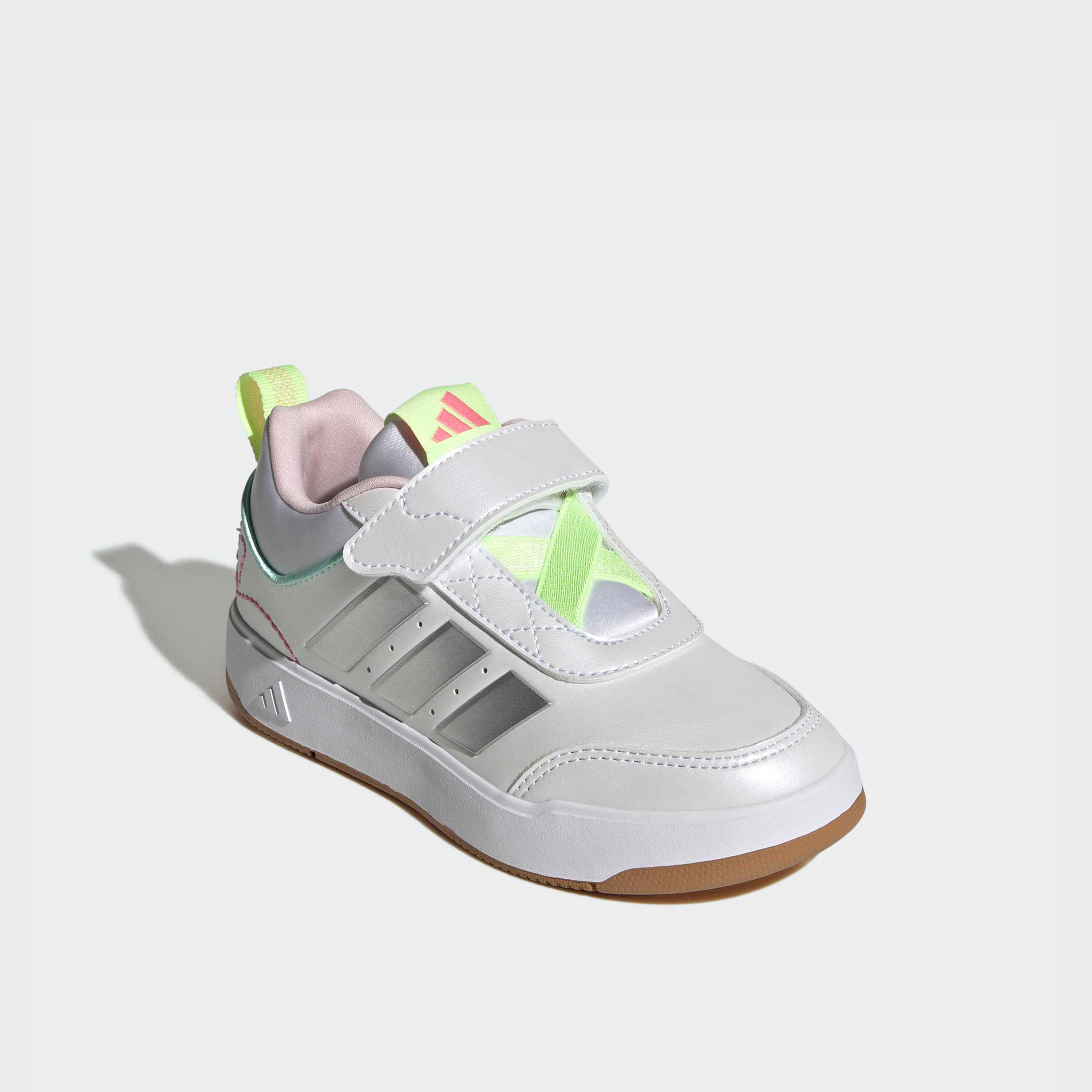 Adidas Girls Tensaur Sport 3.0 AC K Hook & Loop Ankle Sneakers-girls-shoes-sneakers-image-1