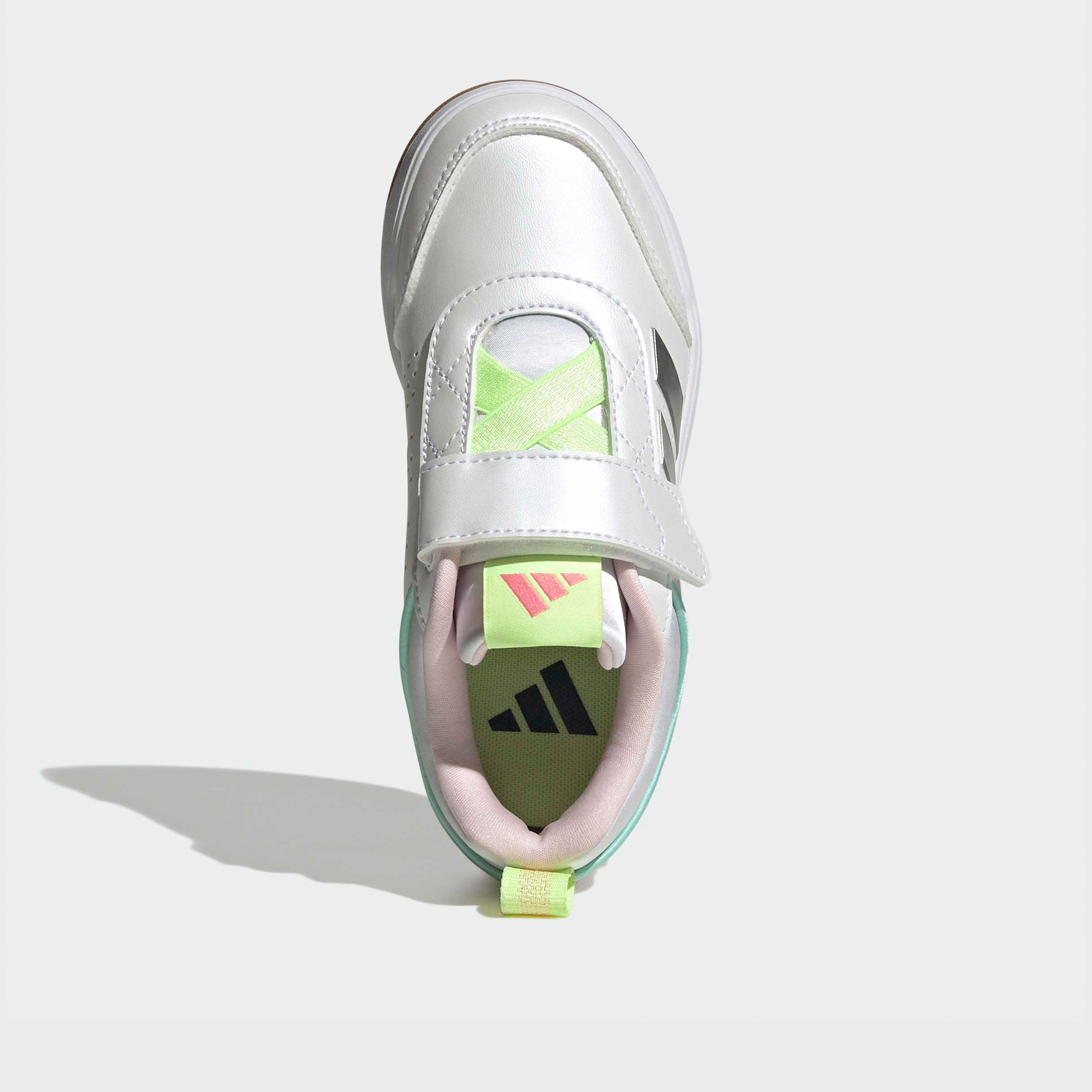 Adidas Girls Tensaur Sport 3.0 AC K Hook & Loop Ankle Sneakers-girls-shoes-sneakers-image-3