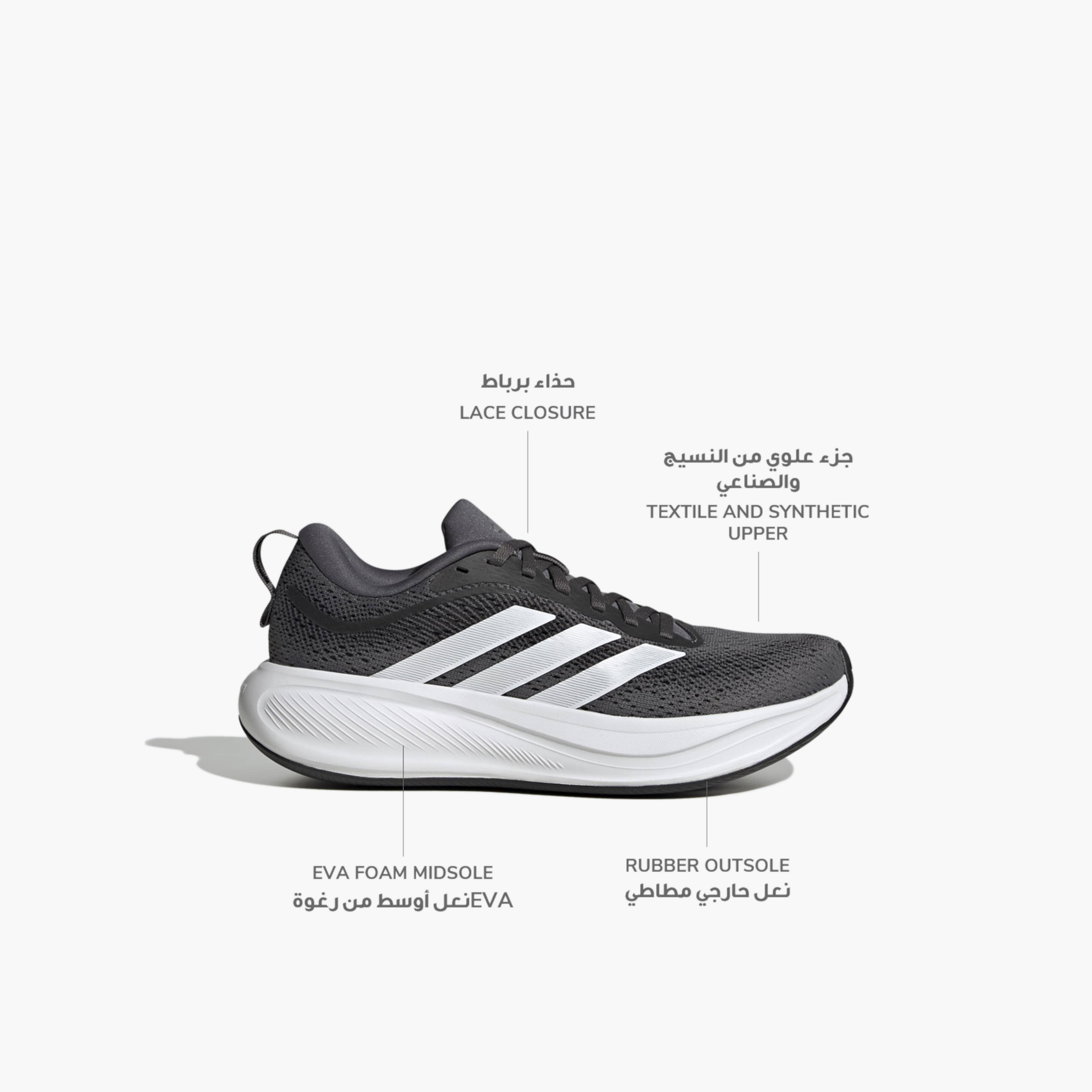 Adidas Women Response Pace Lace-Up Sports Shoes-sports-women-shoes-image-2