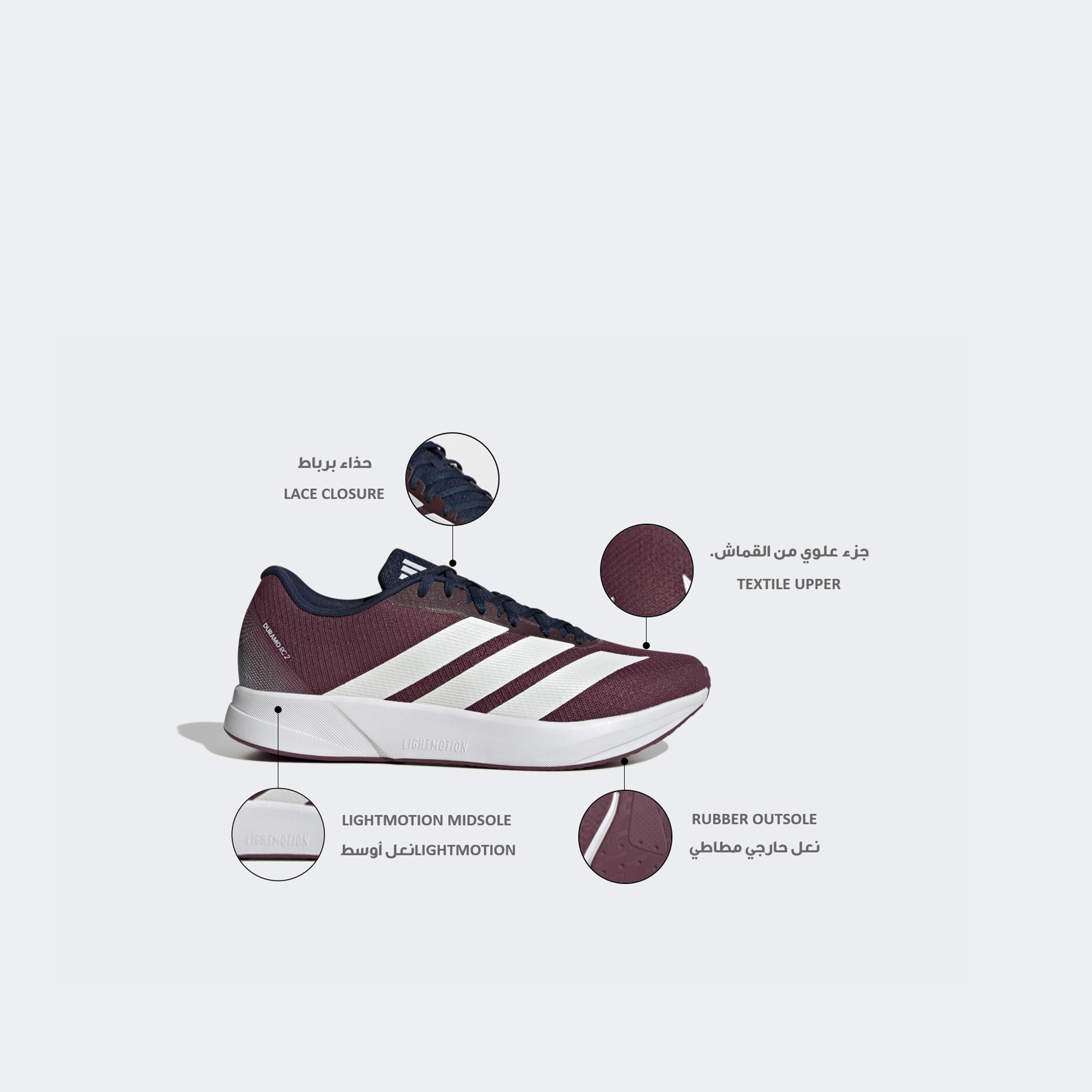 Adidas Men Duramo RC2 Lace-Up Sports Shoes-sports-men-shoes-image-2