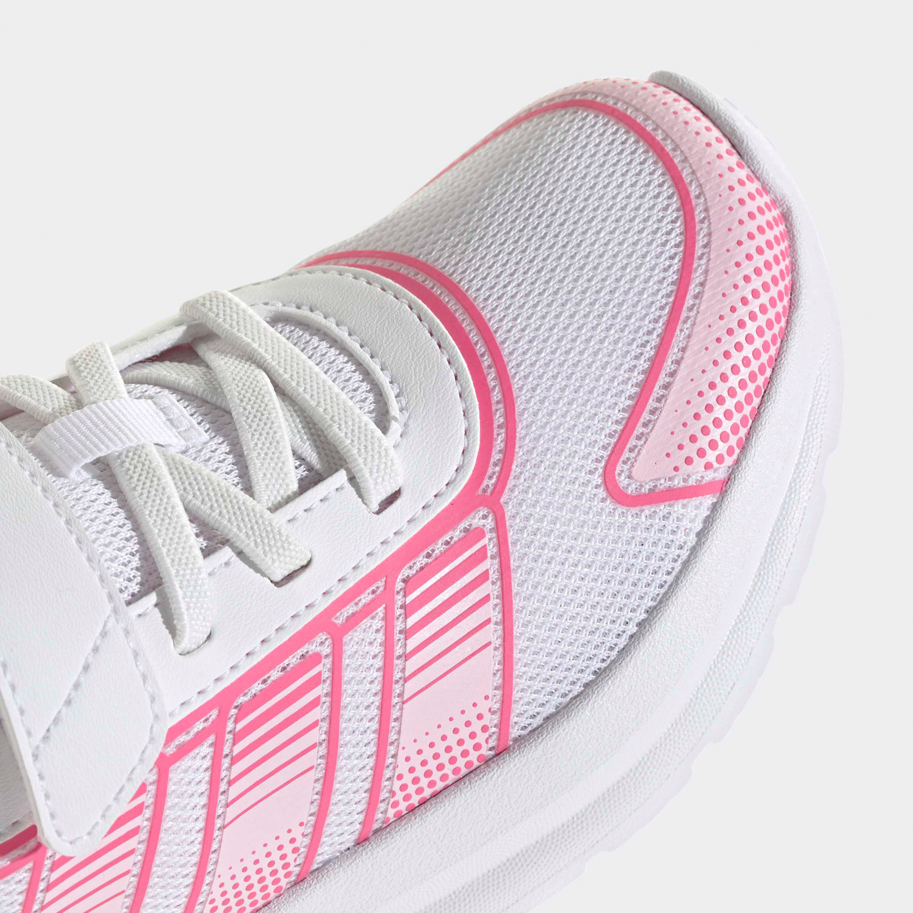 Adidas Girls Tensaur Run 4.0 EL Hook & Loop Ankle Sneakers-girls-shoes-sneakers-image-6