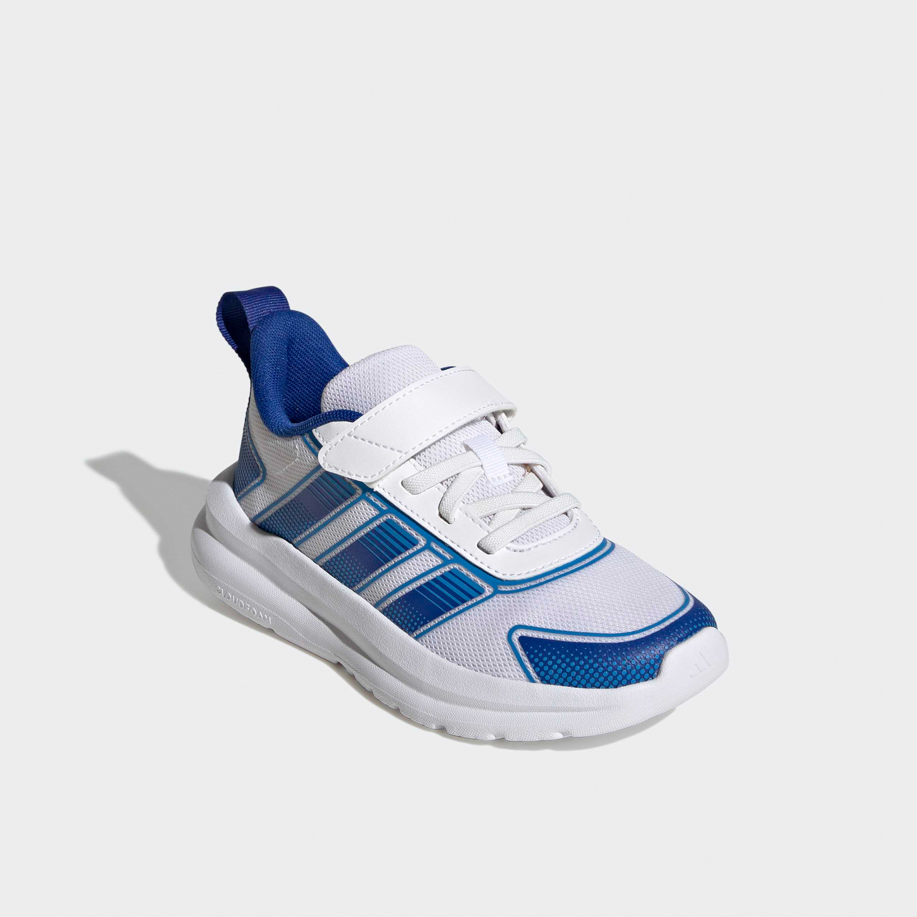 Adidas Girls Tensaur Run 4.0 EL Hook & Loop Ankle Sneakers-girls-shoes-sneakers-image-1