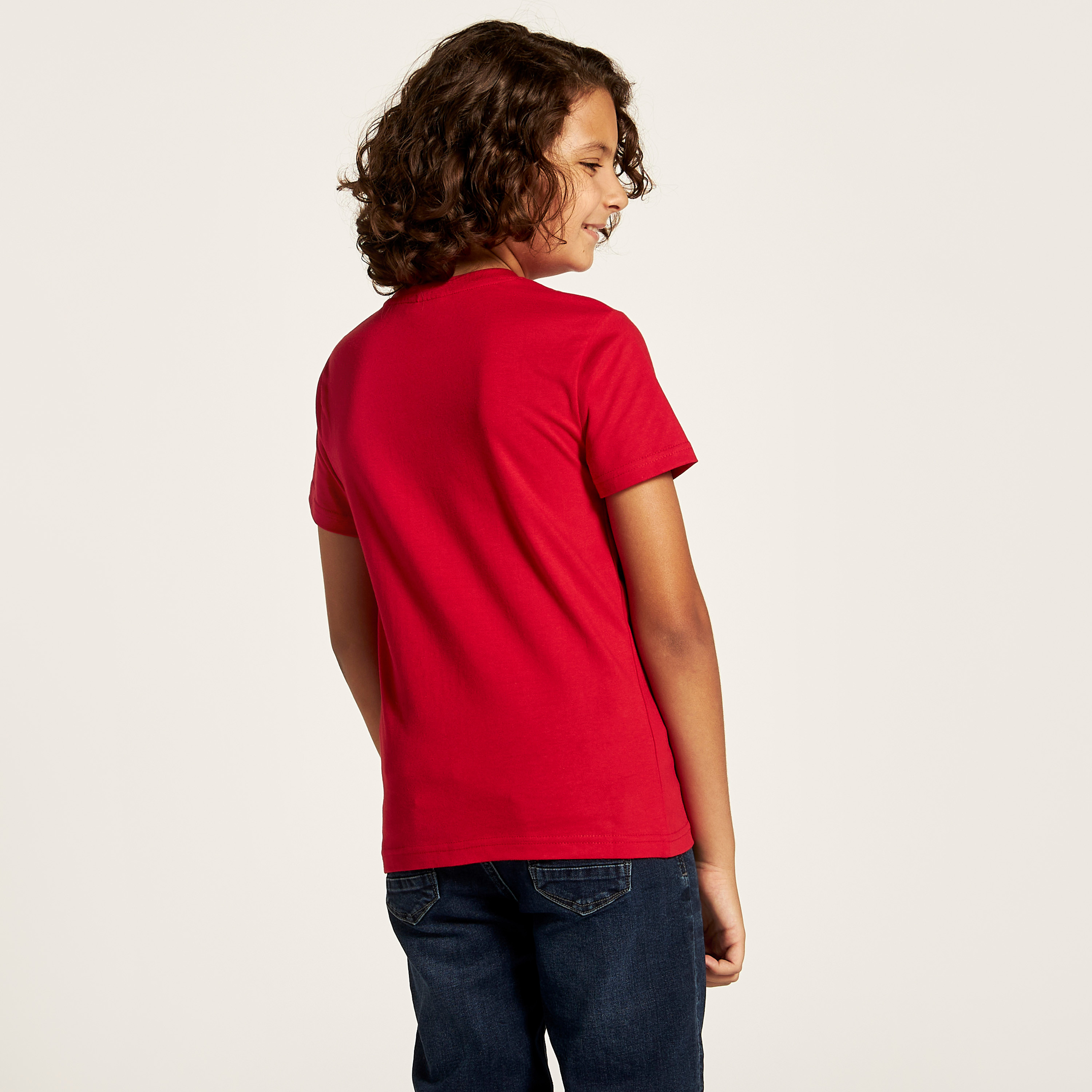 Among Us Printed Crew Neck T-shirt with Short Sleeves-boys-clothing-tshirtsandpolos-image-4