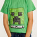 Juniors Minecraft Print T-shirt with Crew Neck and Short Sleeves-T Shirts-thumbnailMobile-2
