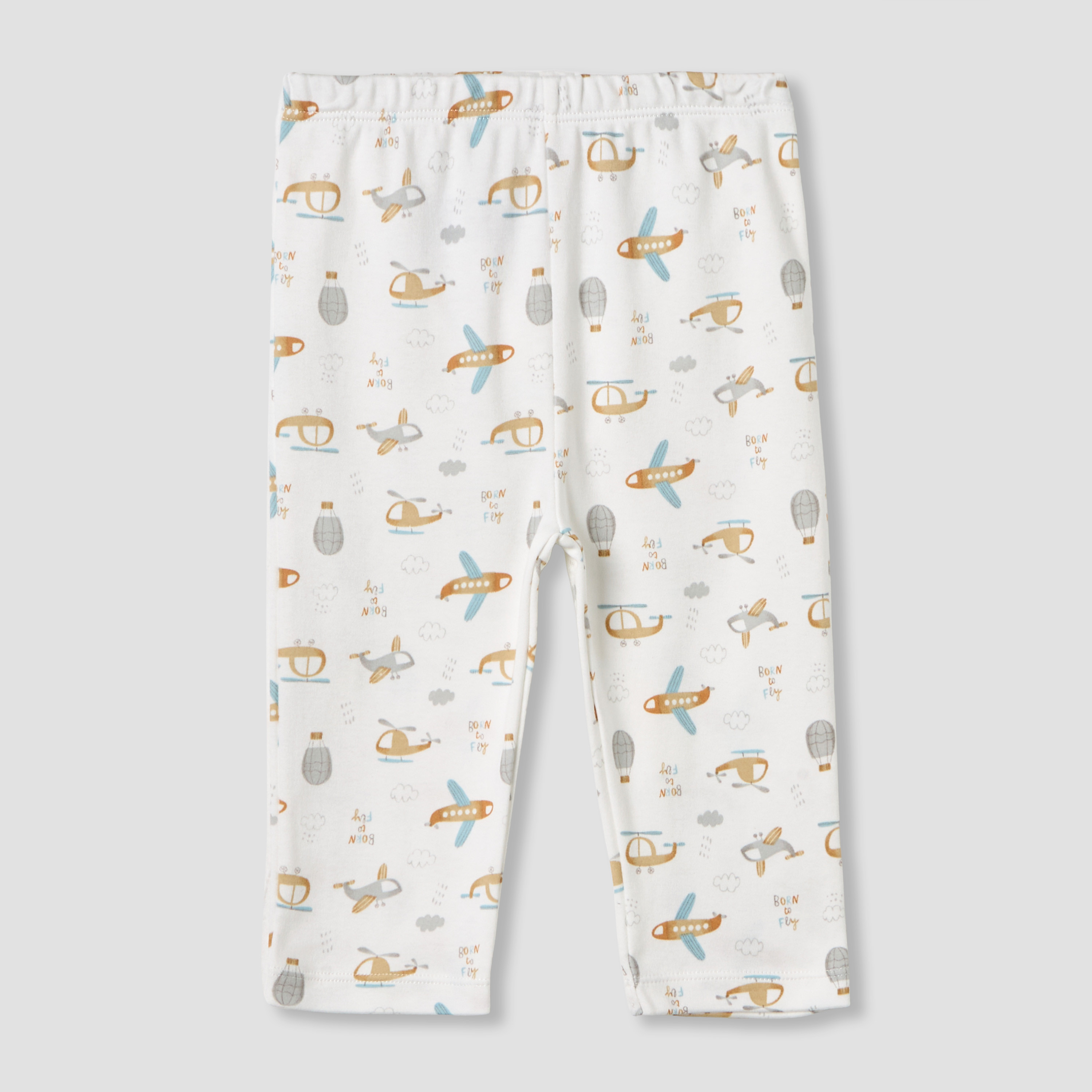 Pack of 2 Juniors Cotton Crew Neck Long Sleeves Pyjama Set with Print-baby-boys-clothing-nightwear-pyjamasets-image-4
