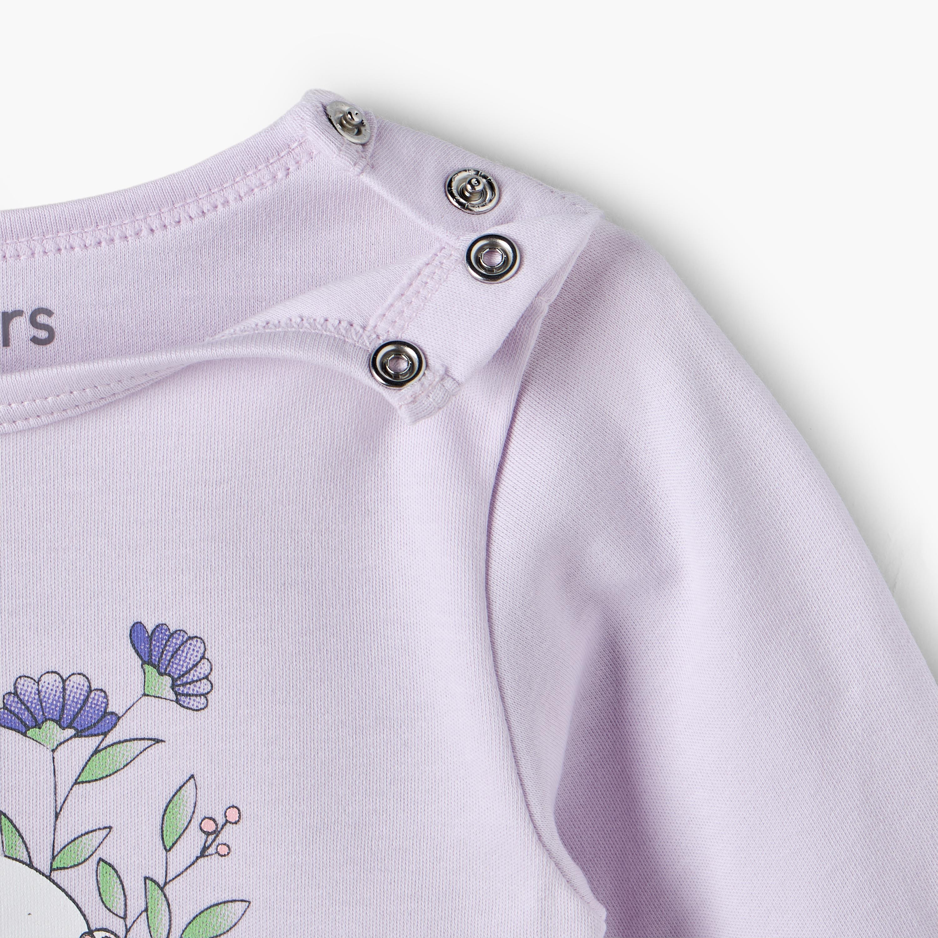 بيجاما قطن بياقة ضيقة وأكمام طويلة وطبعات طقمين من جونيورز-baby-girls-clothing-nightwear-pyjamasets-image-7