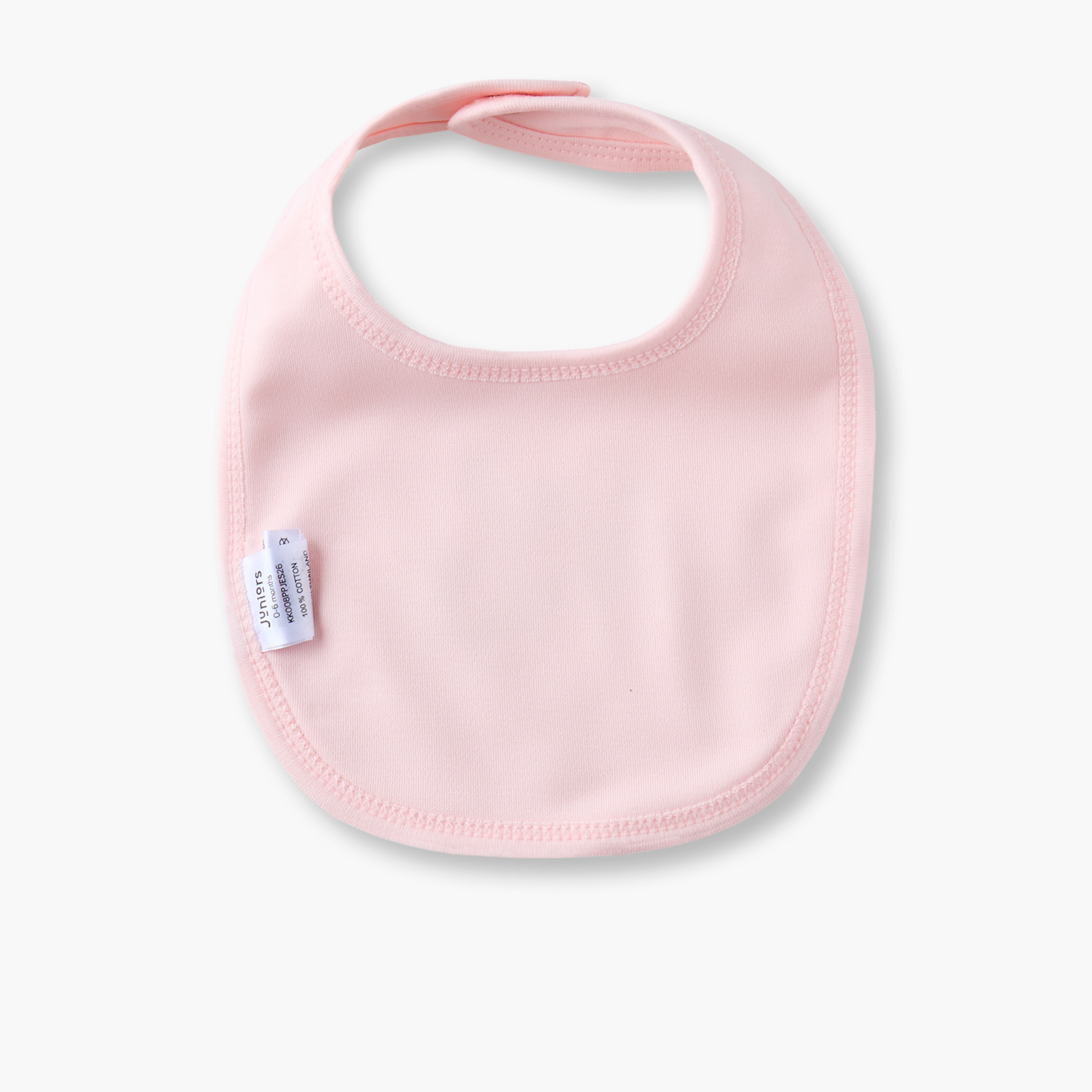 طقم مريلة أطفال بزر إغلاق من جونيورز - عبوة من قطعتين-baby-feeding-bibs-image-4