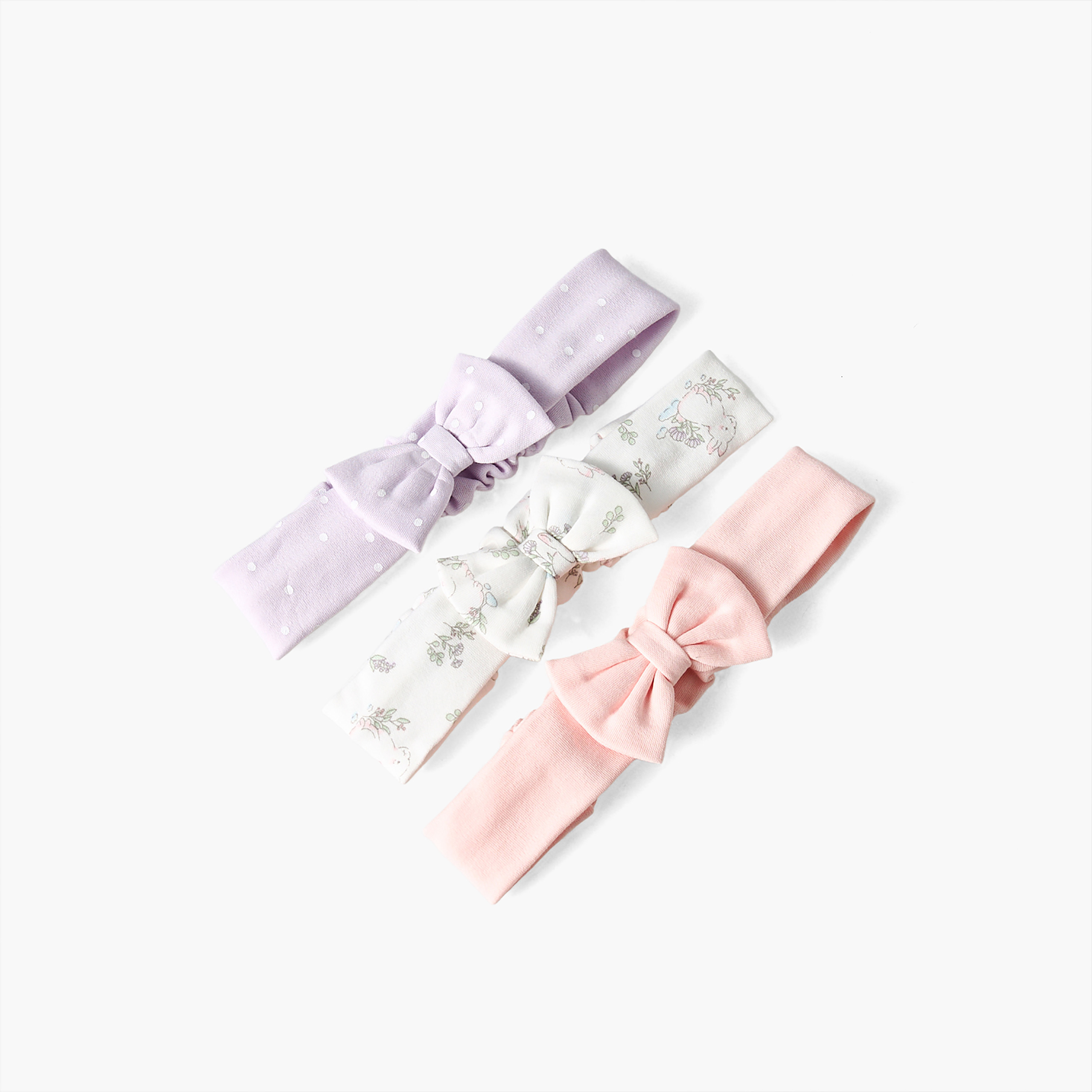 ربطات شعر مزينة بفيونكة من جونيورز - 3 قطع-baby-girls-accessories-hairaccessories-image-6