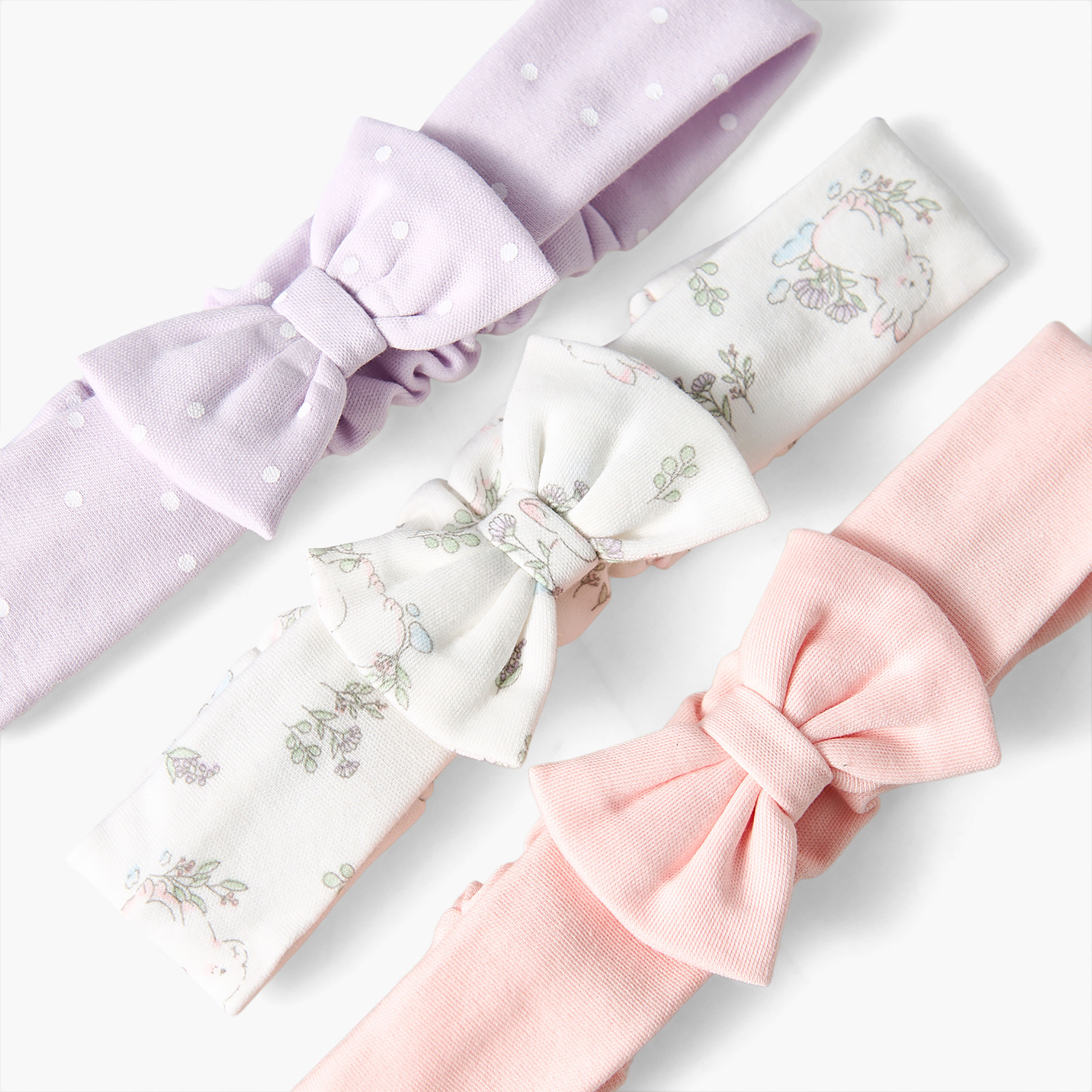 ربطات شعر مزينة بفيونكة من جونيورز - 3 قطع-baby-girls-accessories-hairaccessories-image-7