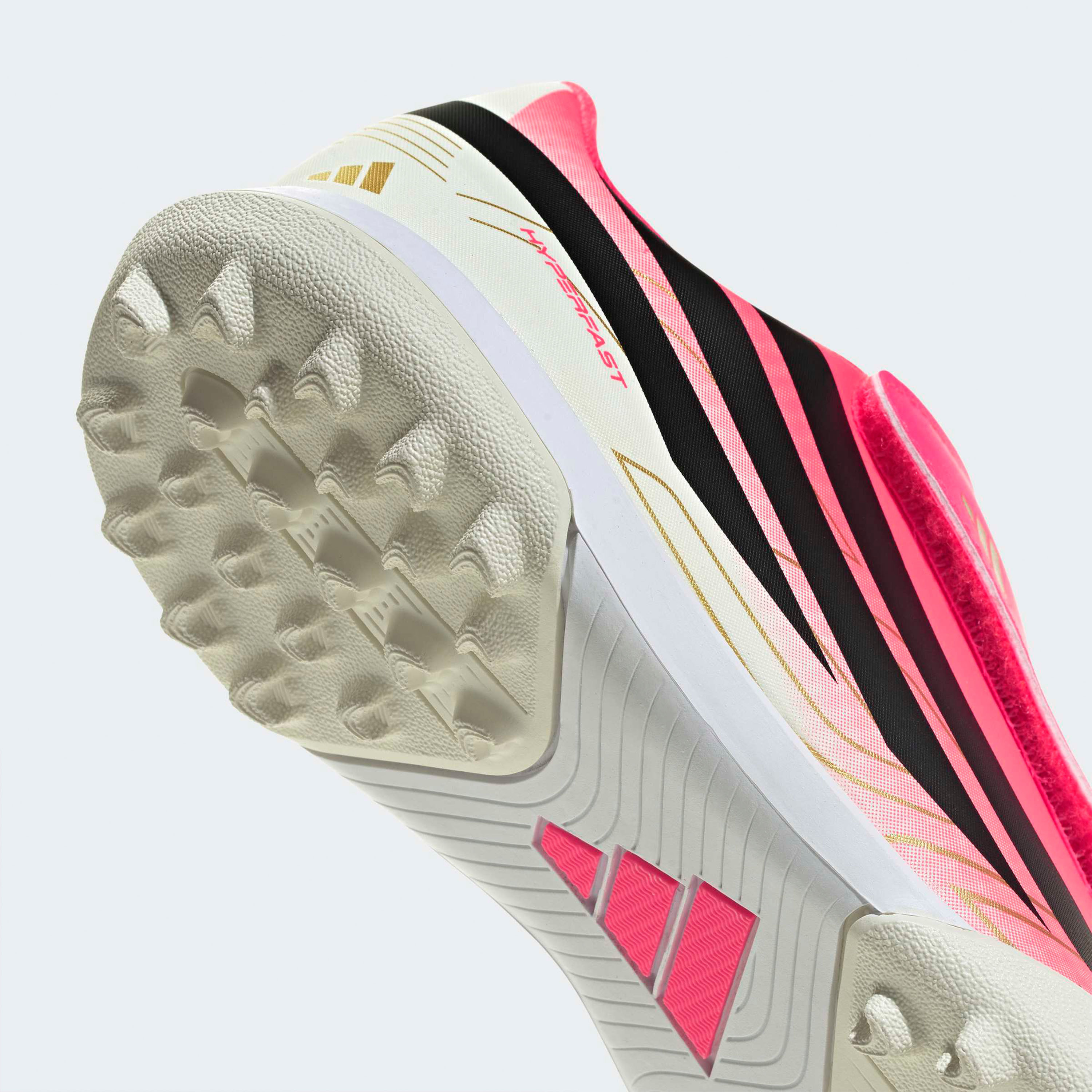 Adidas Boys F50 Hyperfast Club TF Hook & Loop Turf Football Boots-sports-boys-shoes-image-6