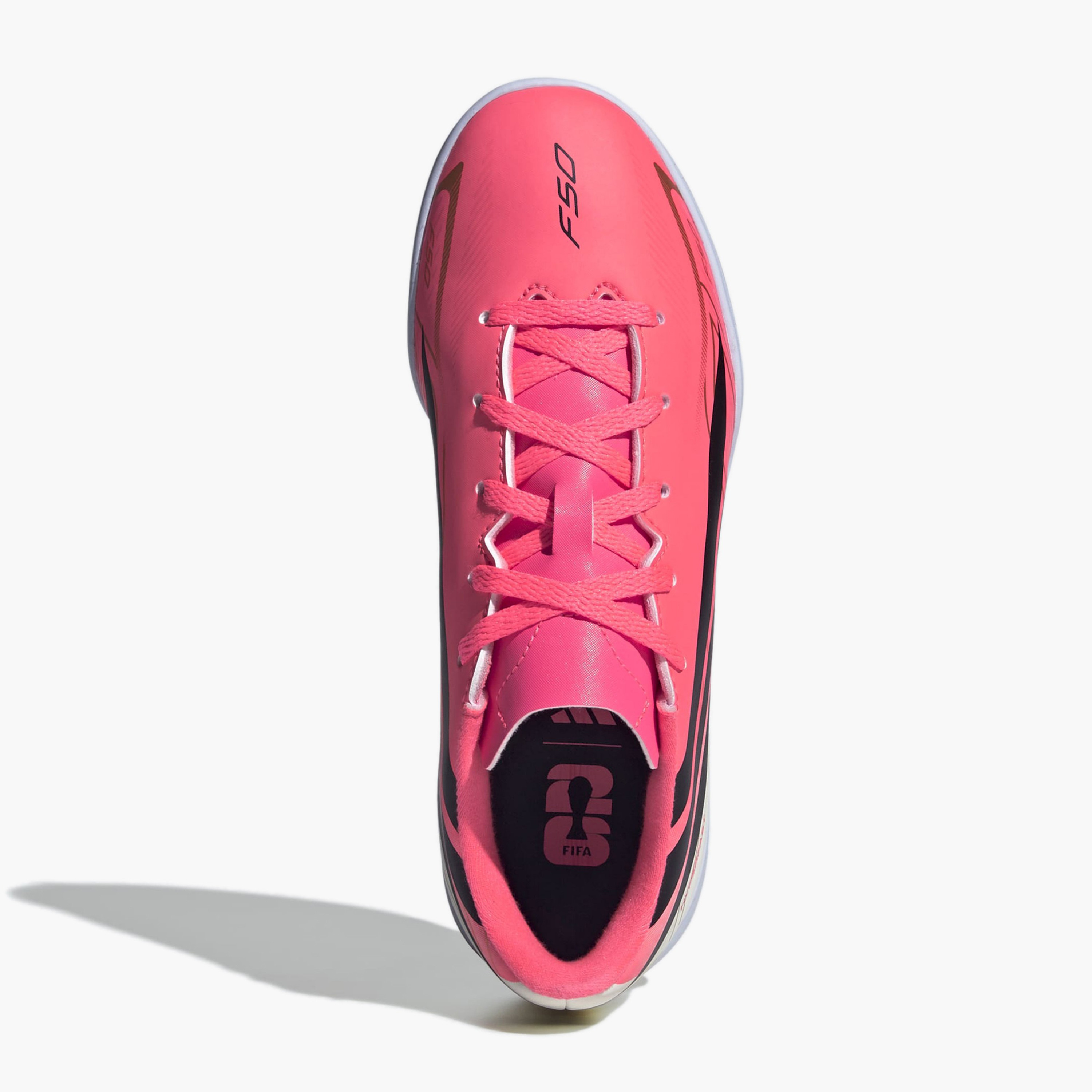 حذاء كرة قدم للملاعب الداخلية برباط أف50 هايبرفاست كلاب للأولاد من أديداس-sports-boys-shoes-image-2