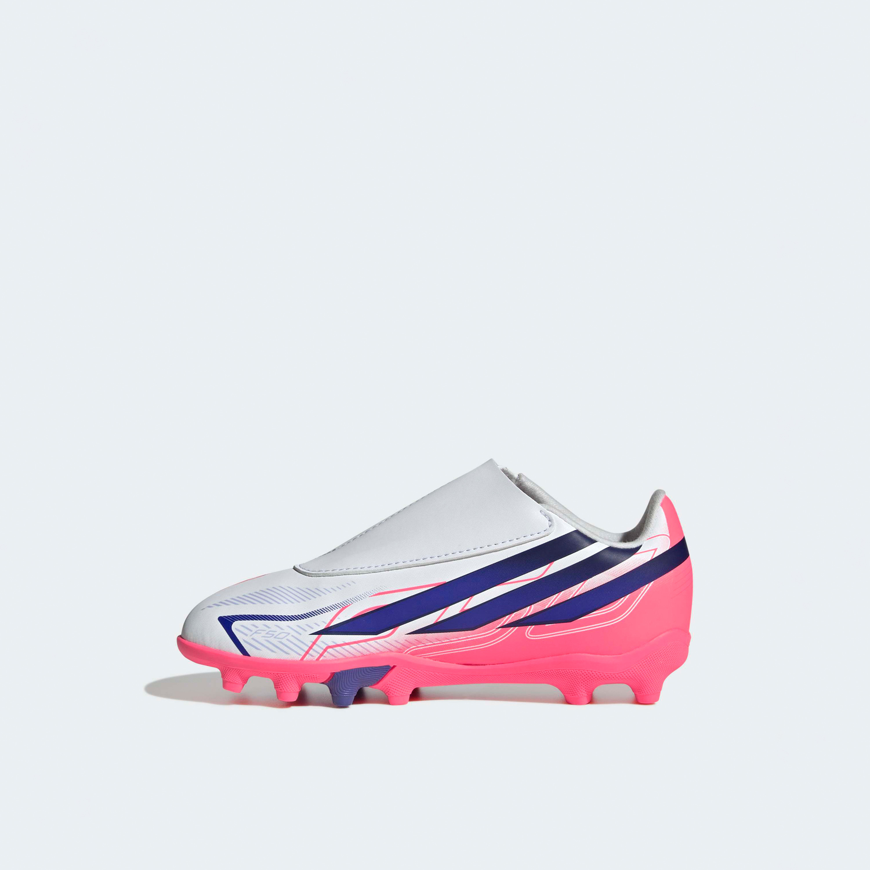 حذاء كرة قدم للأرضيات الصلبة "إف50 هايبرفاست كلوب" للأولاد من أديداس-sports-gear-football-shoes-firmground-image-5