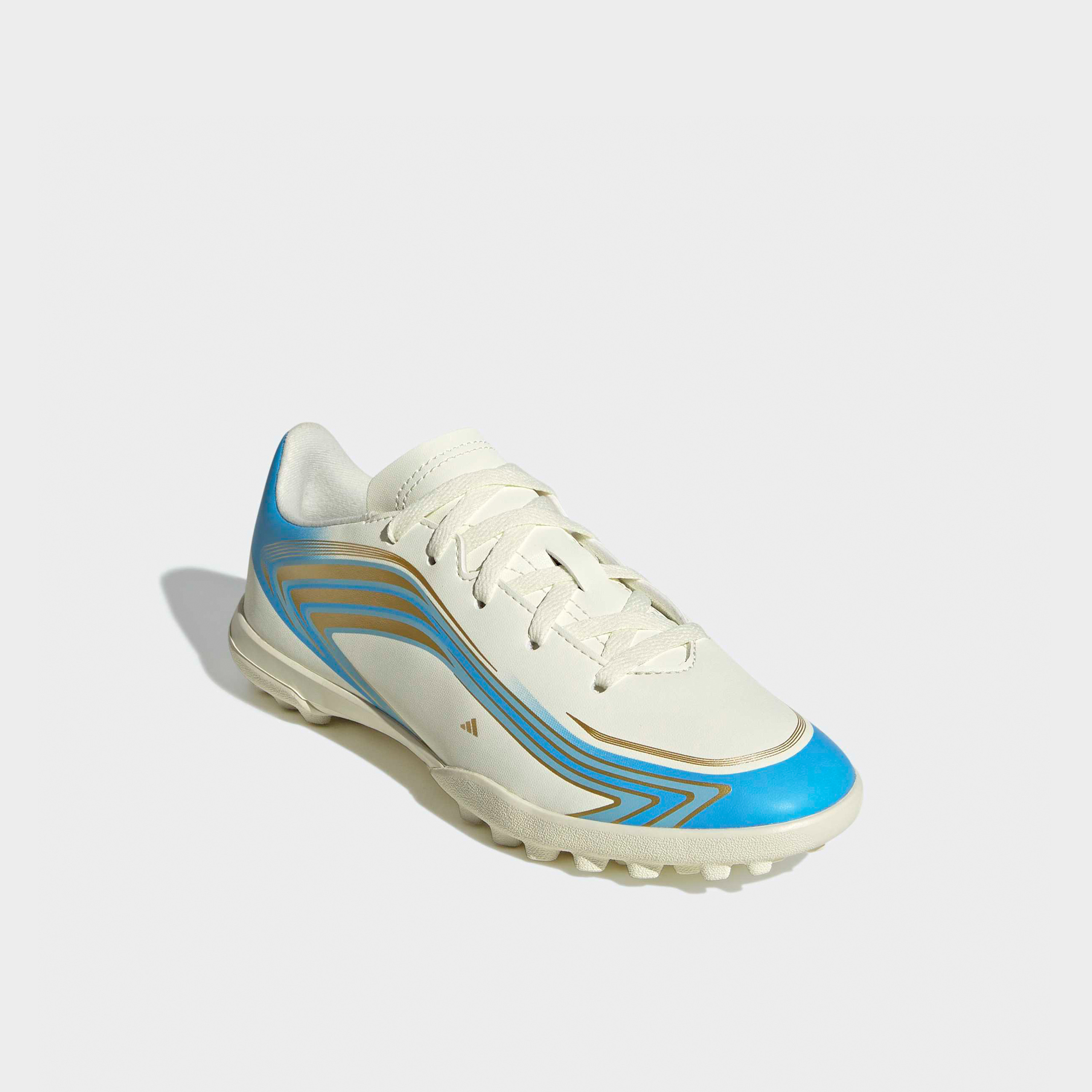حذاء كرة قدم إف 50 ميسي كلوب تي إف للعشب الصناعي برباط للأولاد من أديداس-sports-boys-shoes-image-1