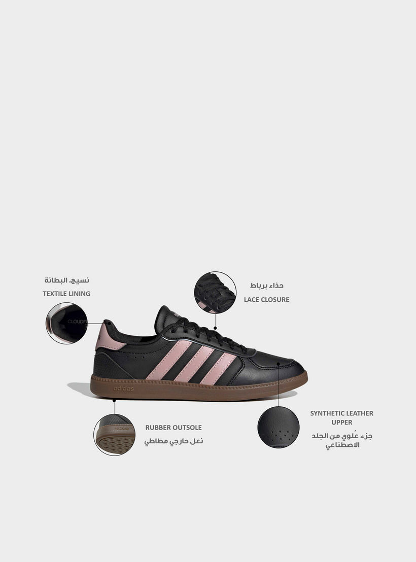 Adidas Women Breaknet Sleek Lace-Up Ankle Sneakers-sports-women-shoes-image-2