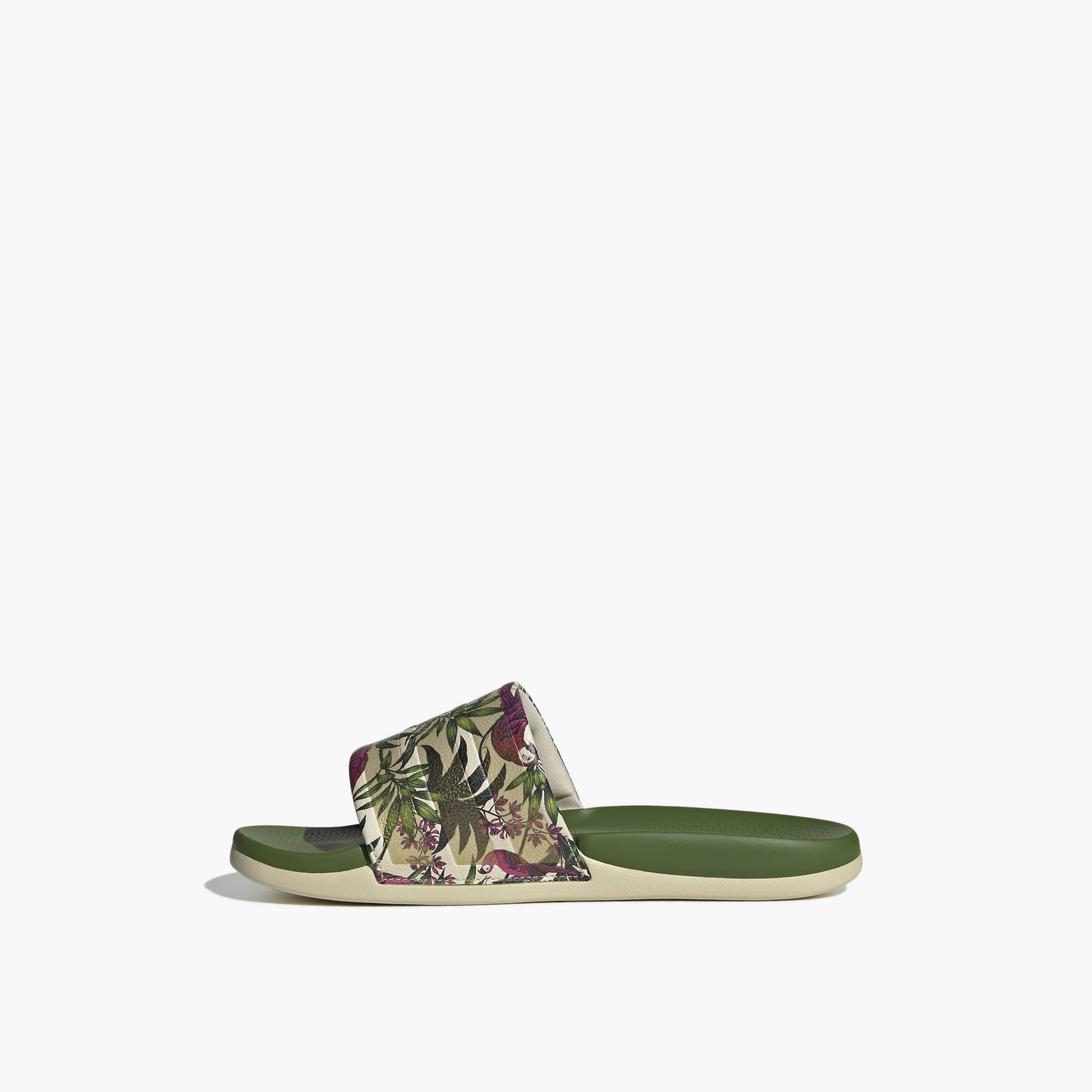 Adidas Women Adilette Comfort 2.0 Floral Print Slides-women-shoes-flipflopsandslides-image-3